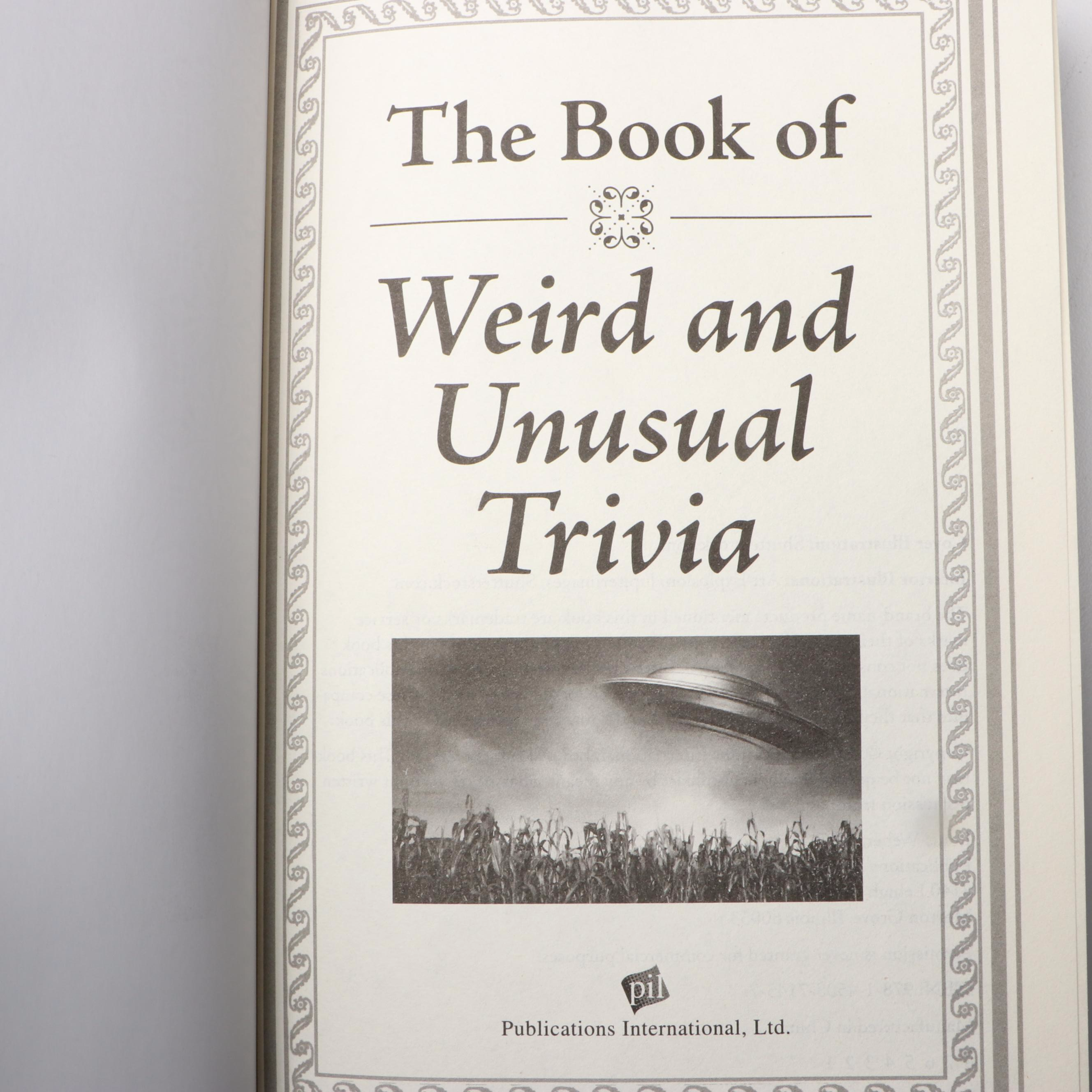 "The Book of Answers" and More "Book of" Reference Books