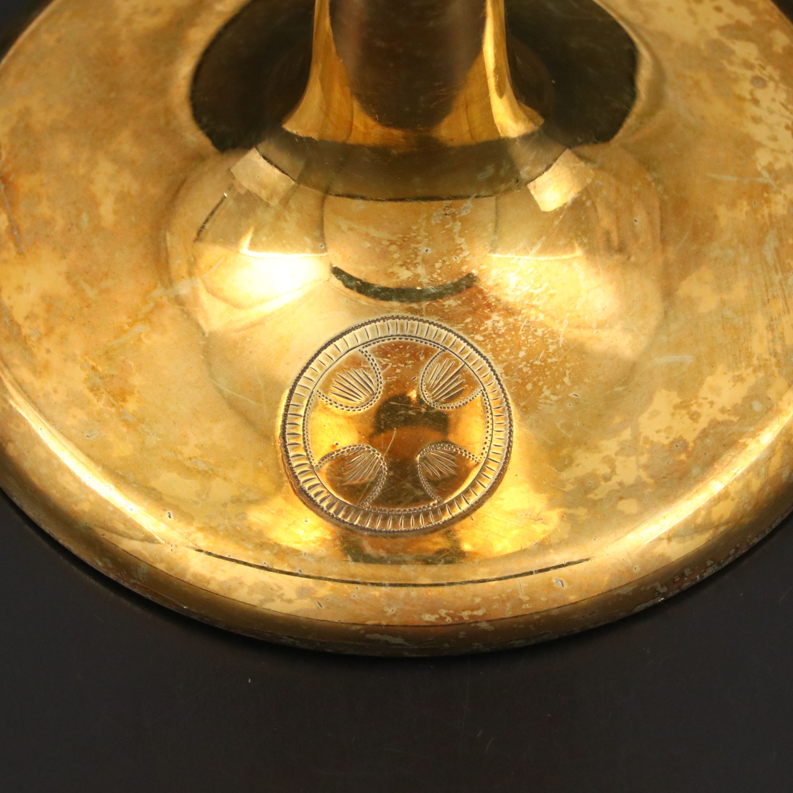 Tonini Gold Plate Sterling Silver Chalice, 1955