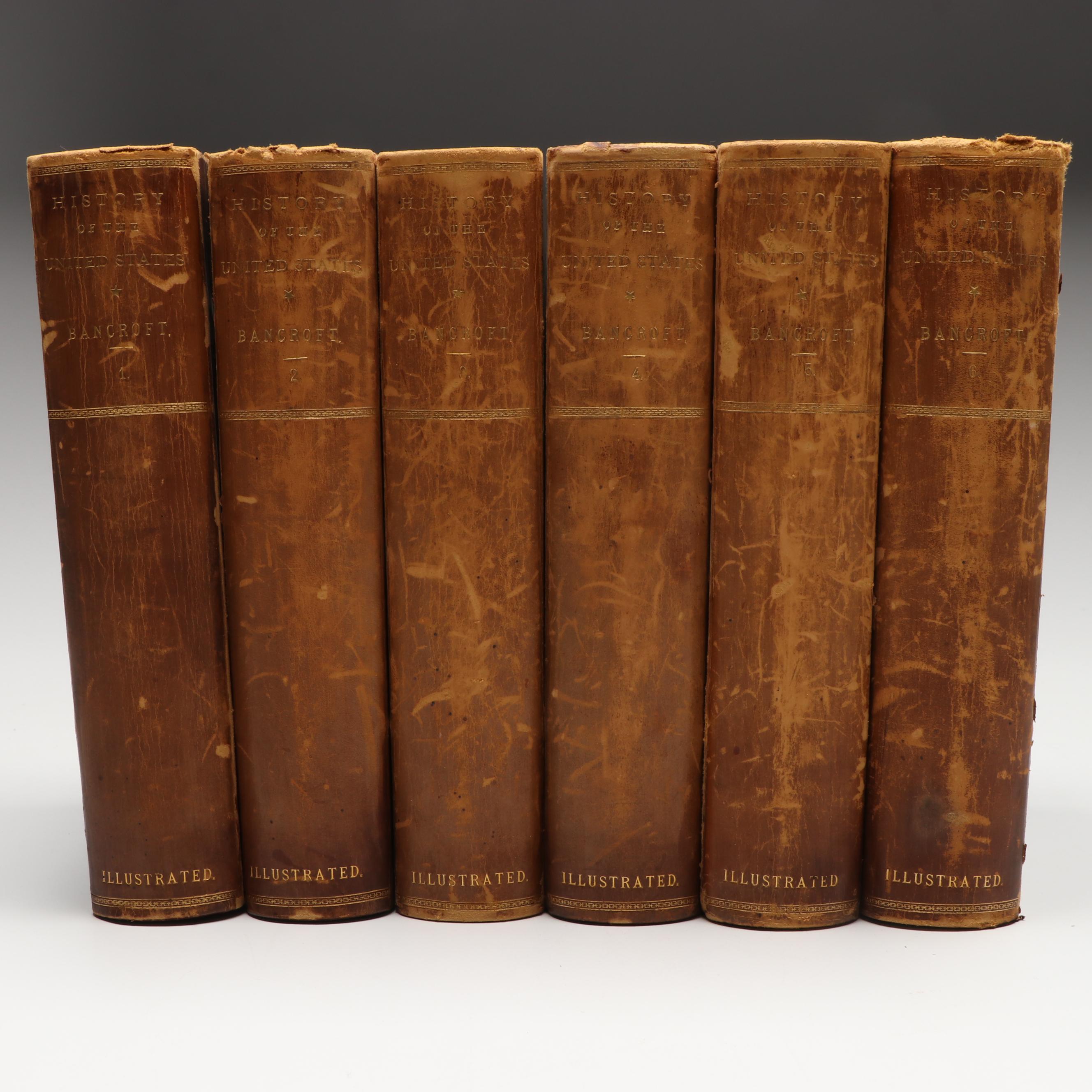 "History of the United States" by George Bancroft, Complete Set