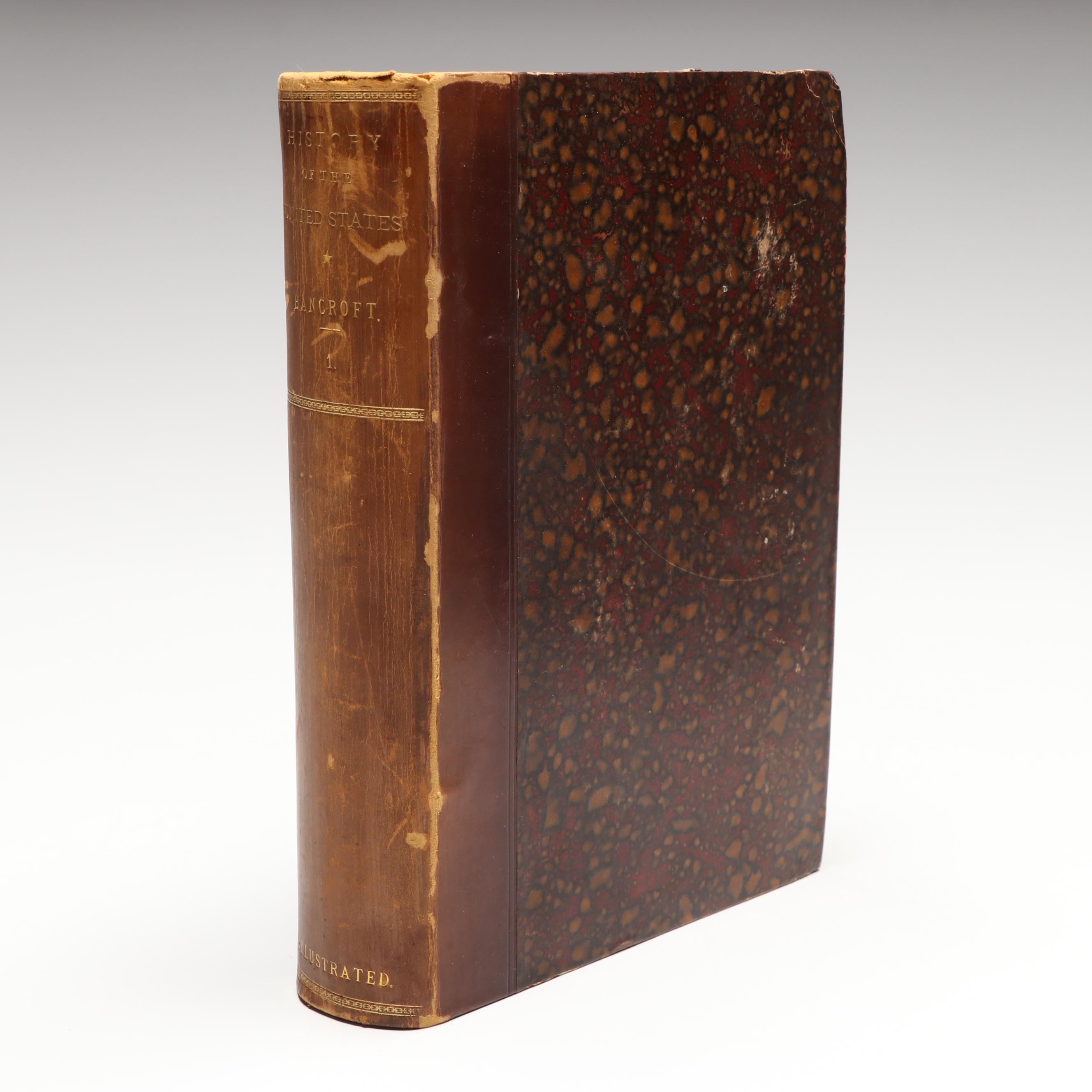 "History of the United States" by George Bancroft, Complete Set