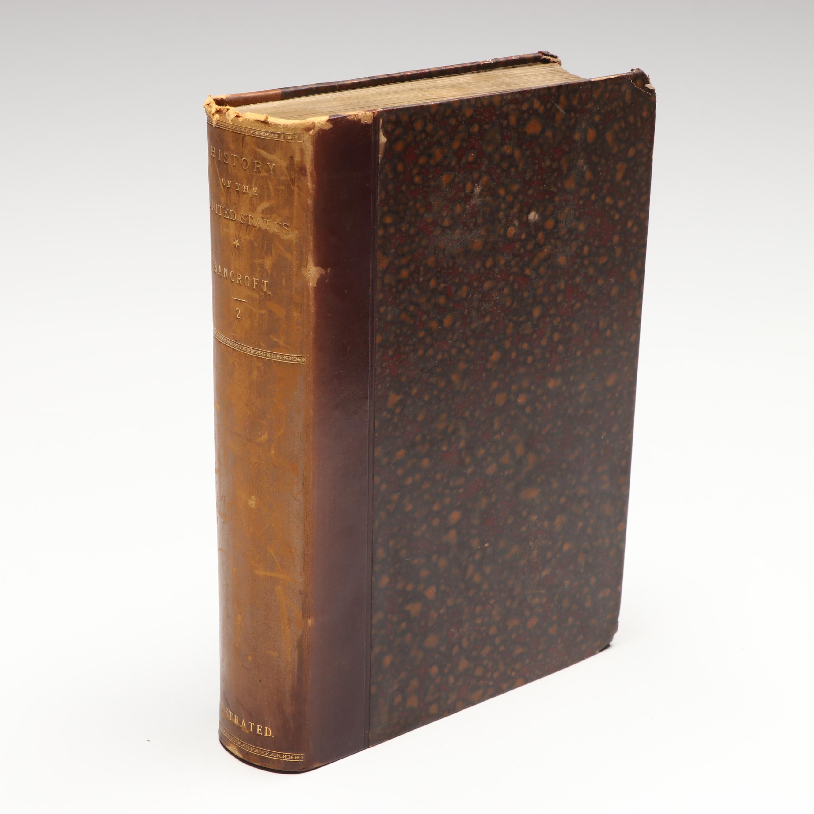 "History of the United States" by George Bancroft, Complete Set