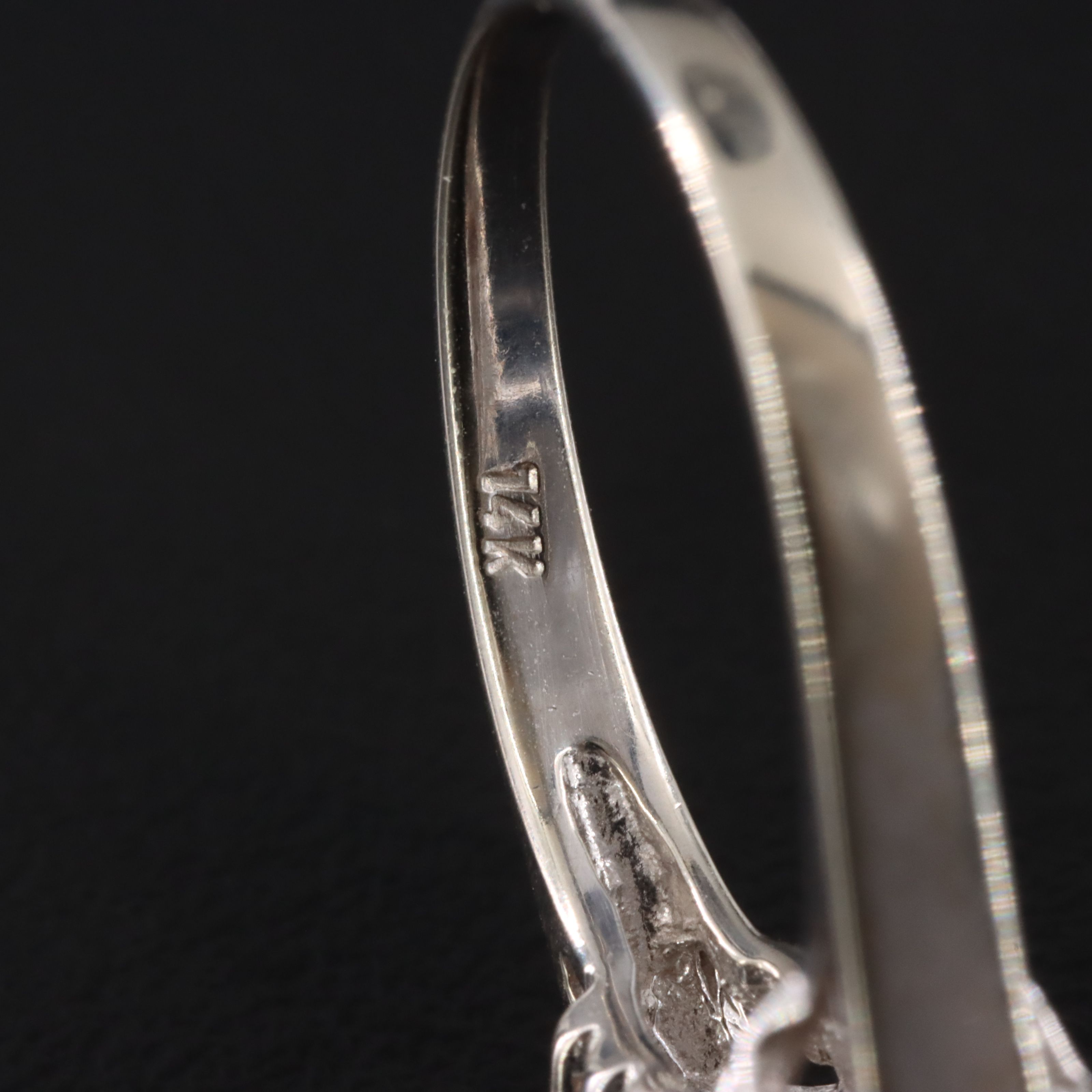 14K Spessartine and Diamond Ring