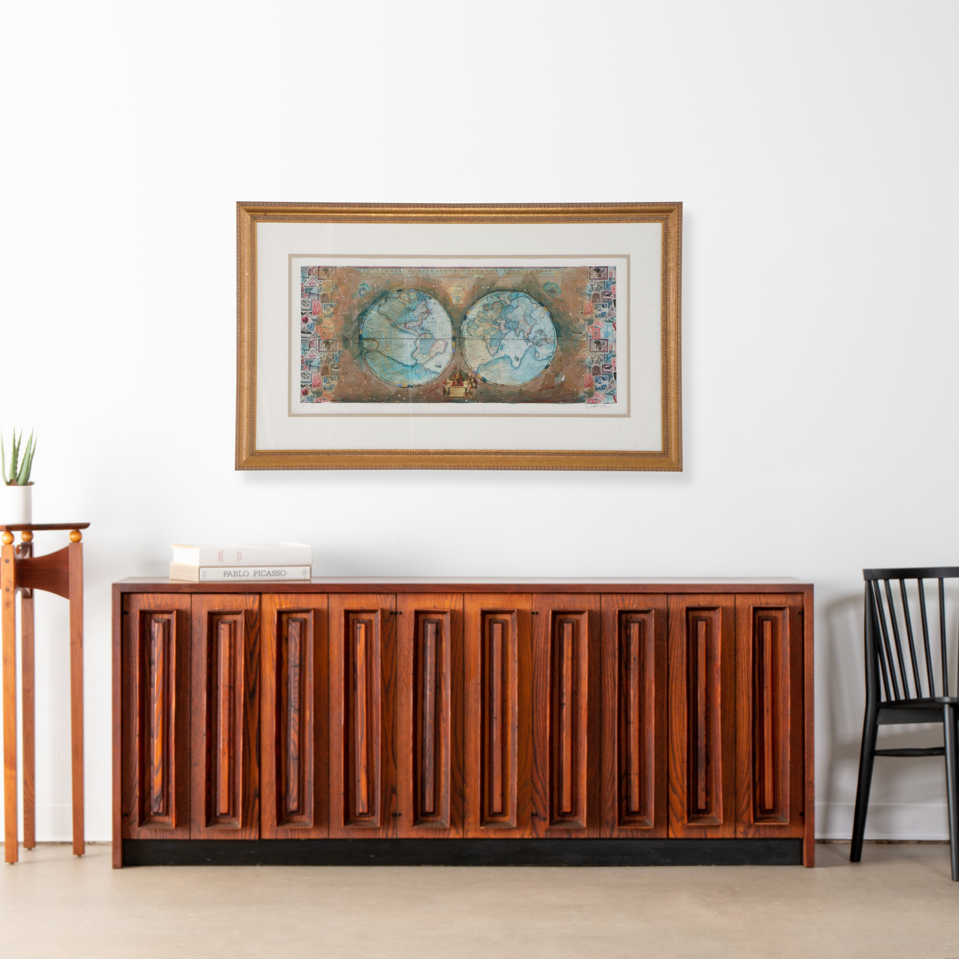 Starlie Sokol-Hohne Monotype of Atlas Composition