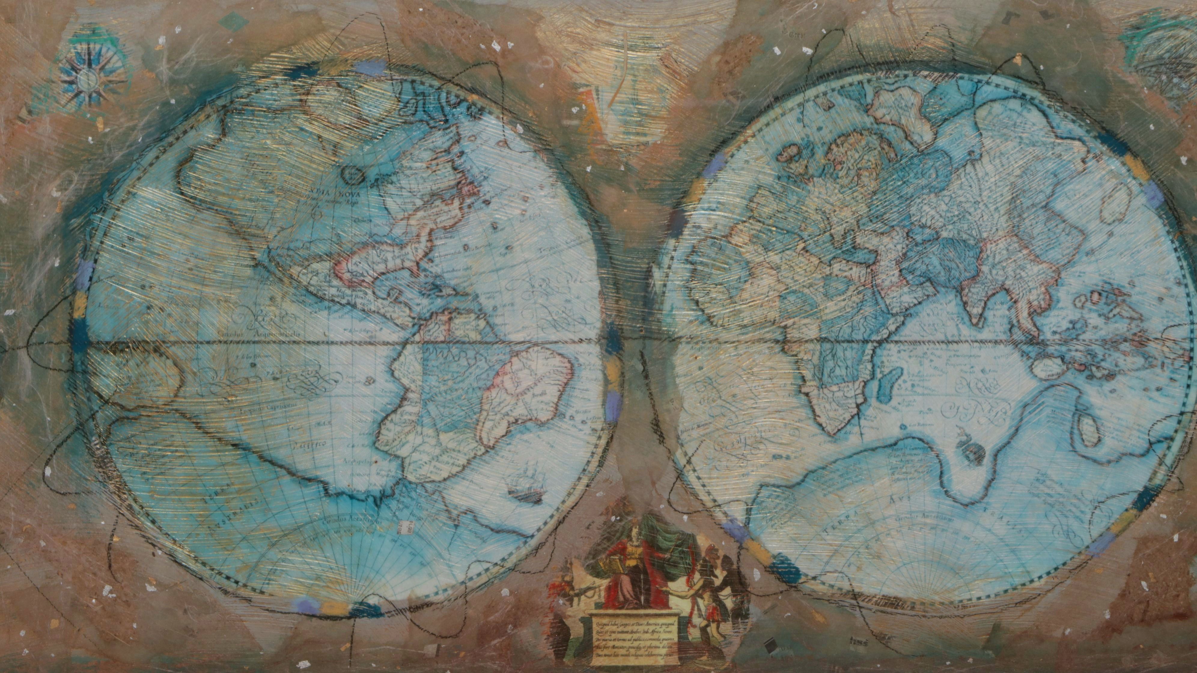 Starlie Sokol-Hohne Monotype of Atlas Composition