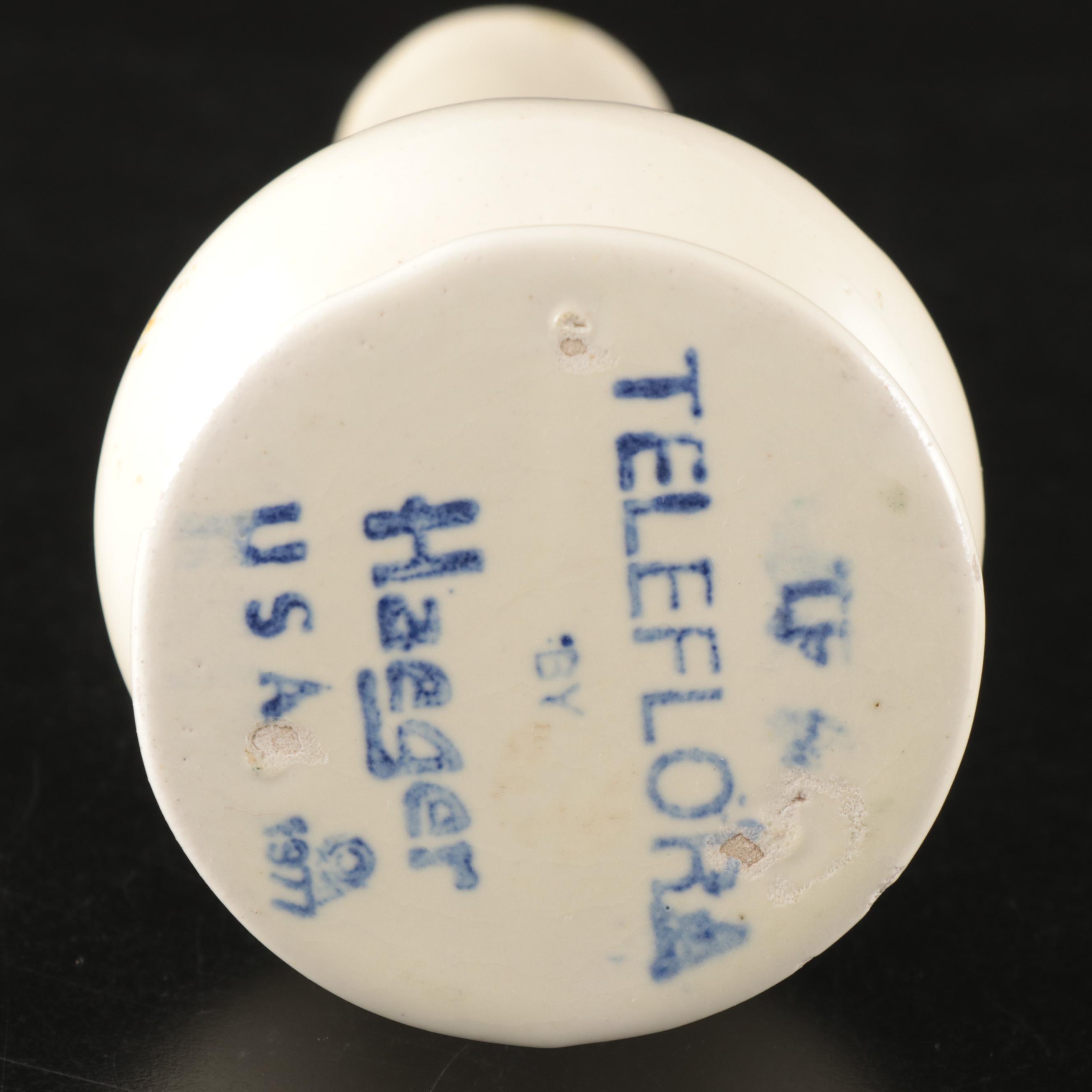 Haeger Pottery for Teleflora Vase with Other Ceramic Vases