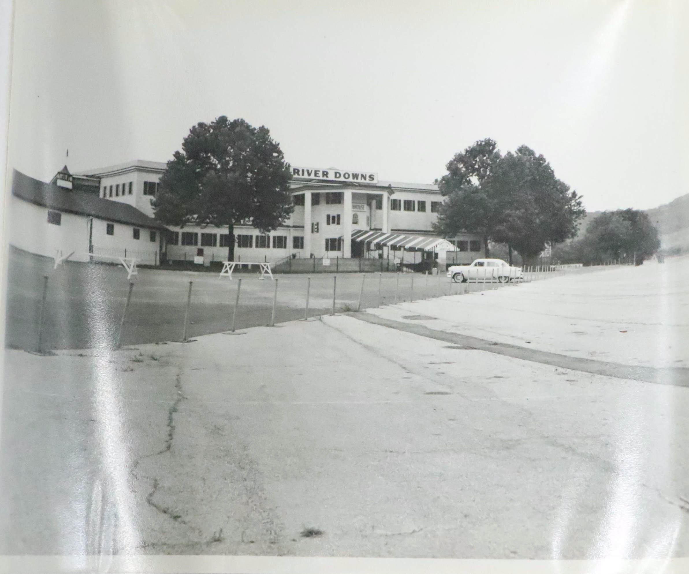 River Downs Horse Racing Photo Print Album, Mid-20th Century