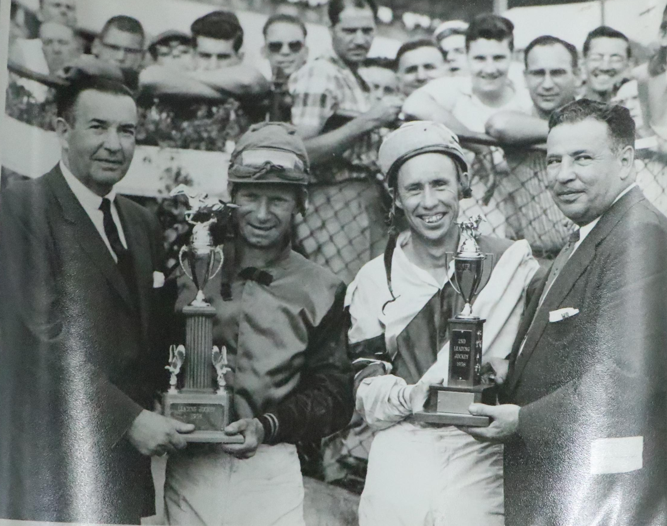 River Downs Horse Racing Photo Print Album, Mid-20th Century