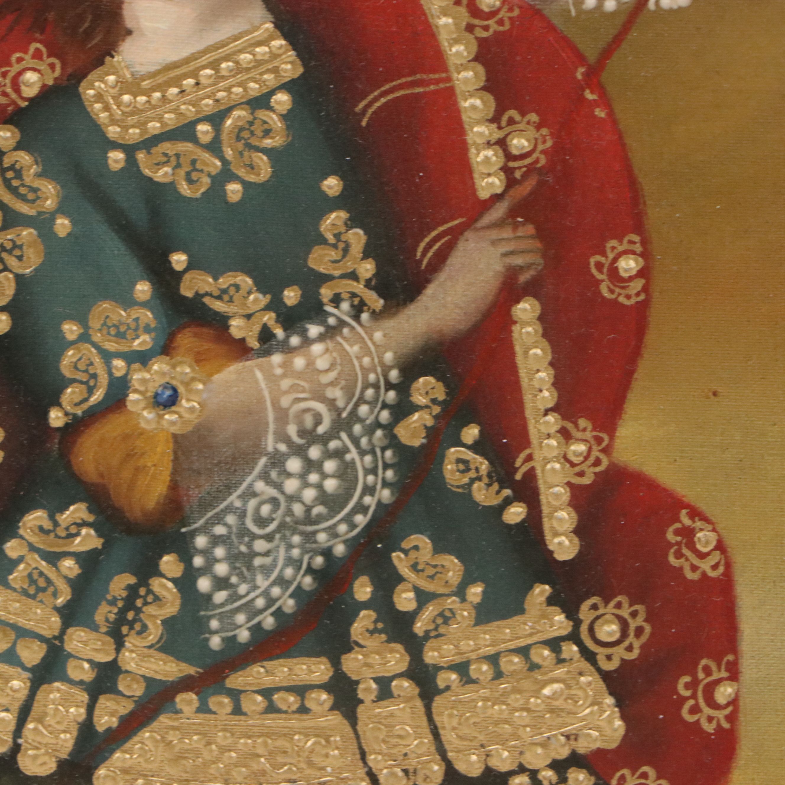 Ernesto Zuñiga Oil Painting "Archangel Saint Raphael"