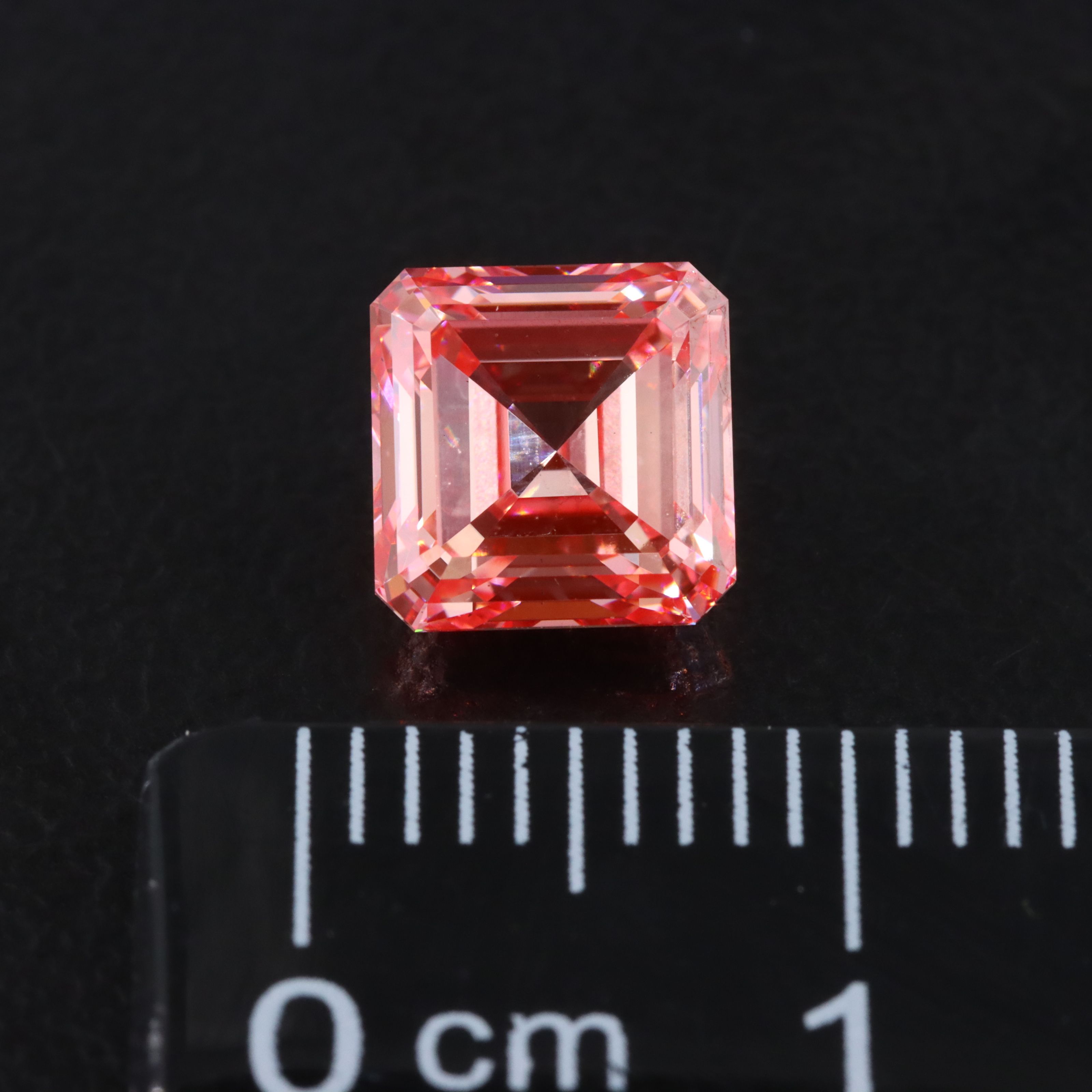 Loose 2.01 CT Lab Grown Fancy Vivid Pink Diamond with IGI Report