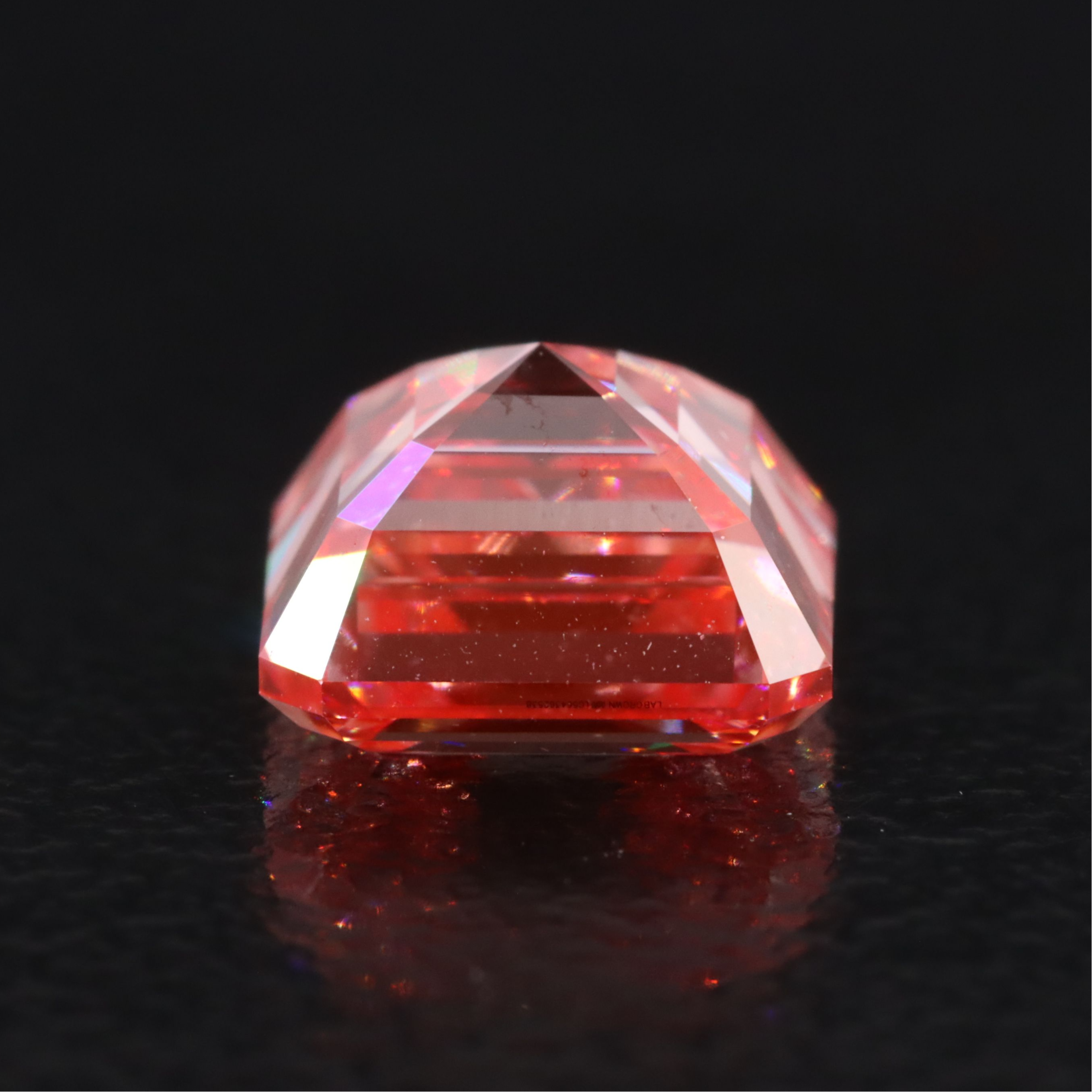 Loose 2.01 CT Lab Grown Fancy Vivid Pink Diamond with IGI Report
