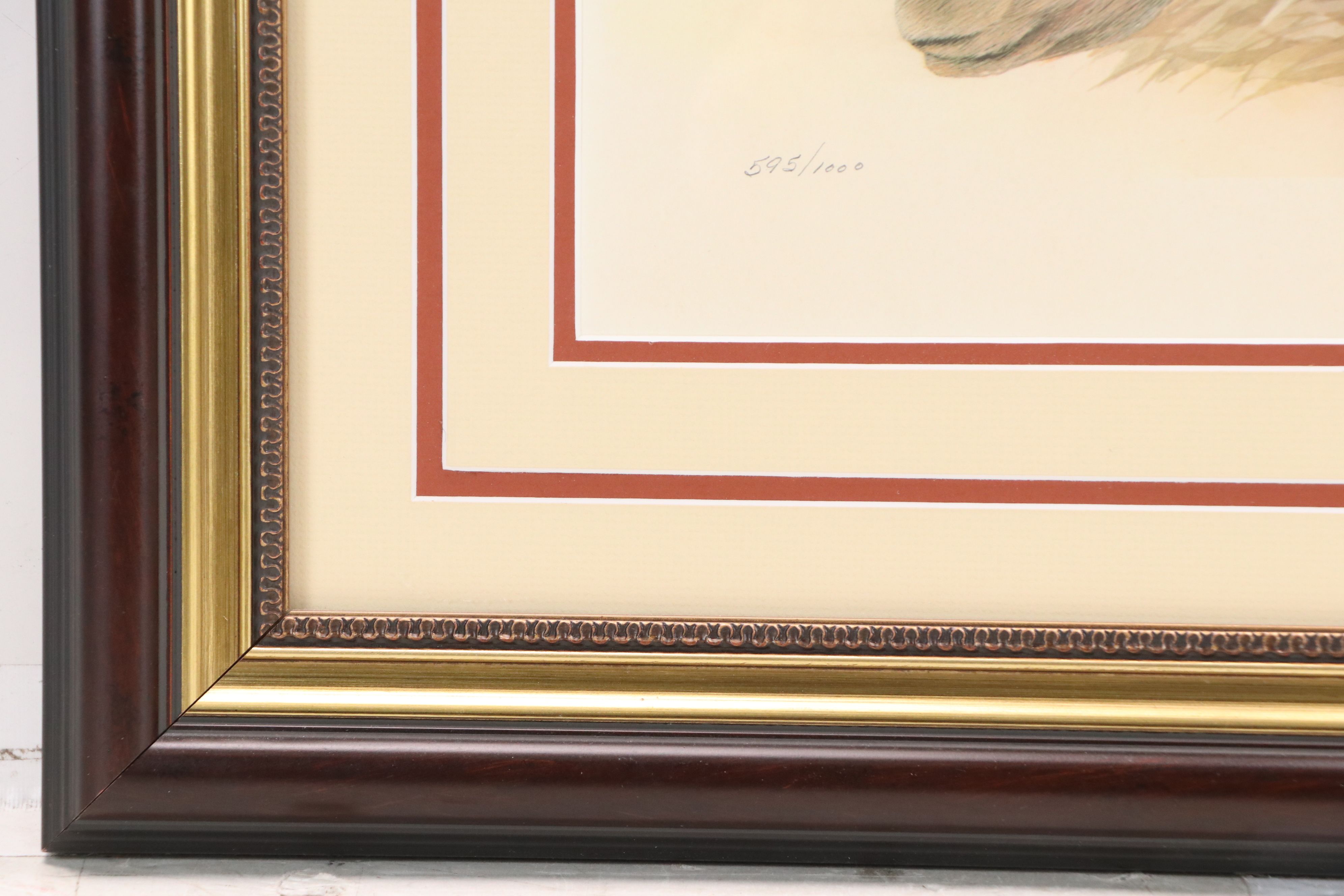 John A. Ruthven Offset Lithograph "Bengal Tiger"