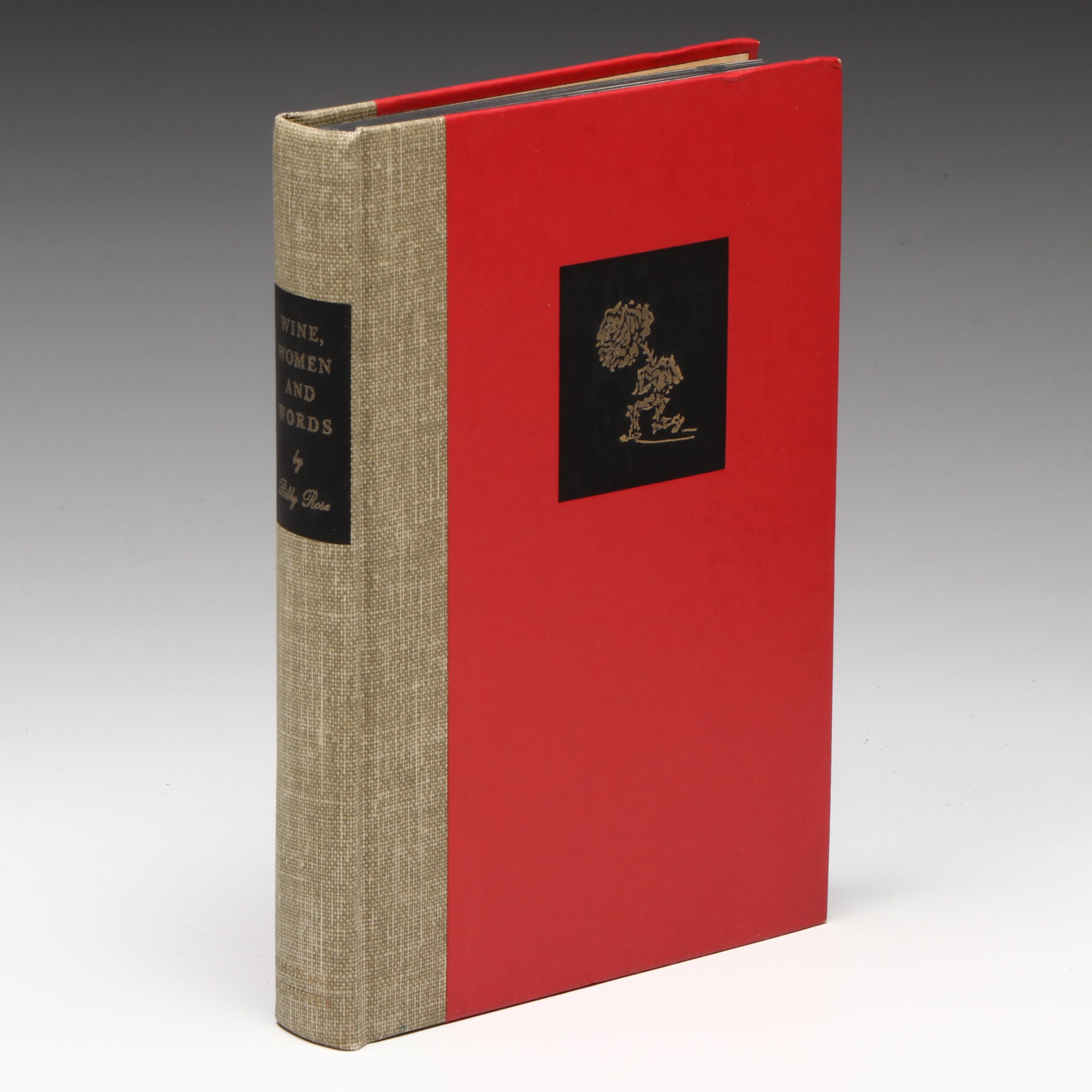 Salvador Dalí Illustrated First Edition "Wine, Women and Words" by Billy Rose