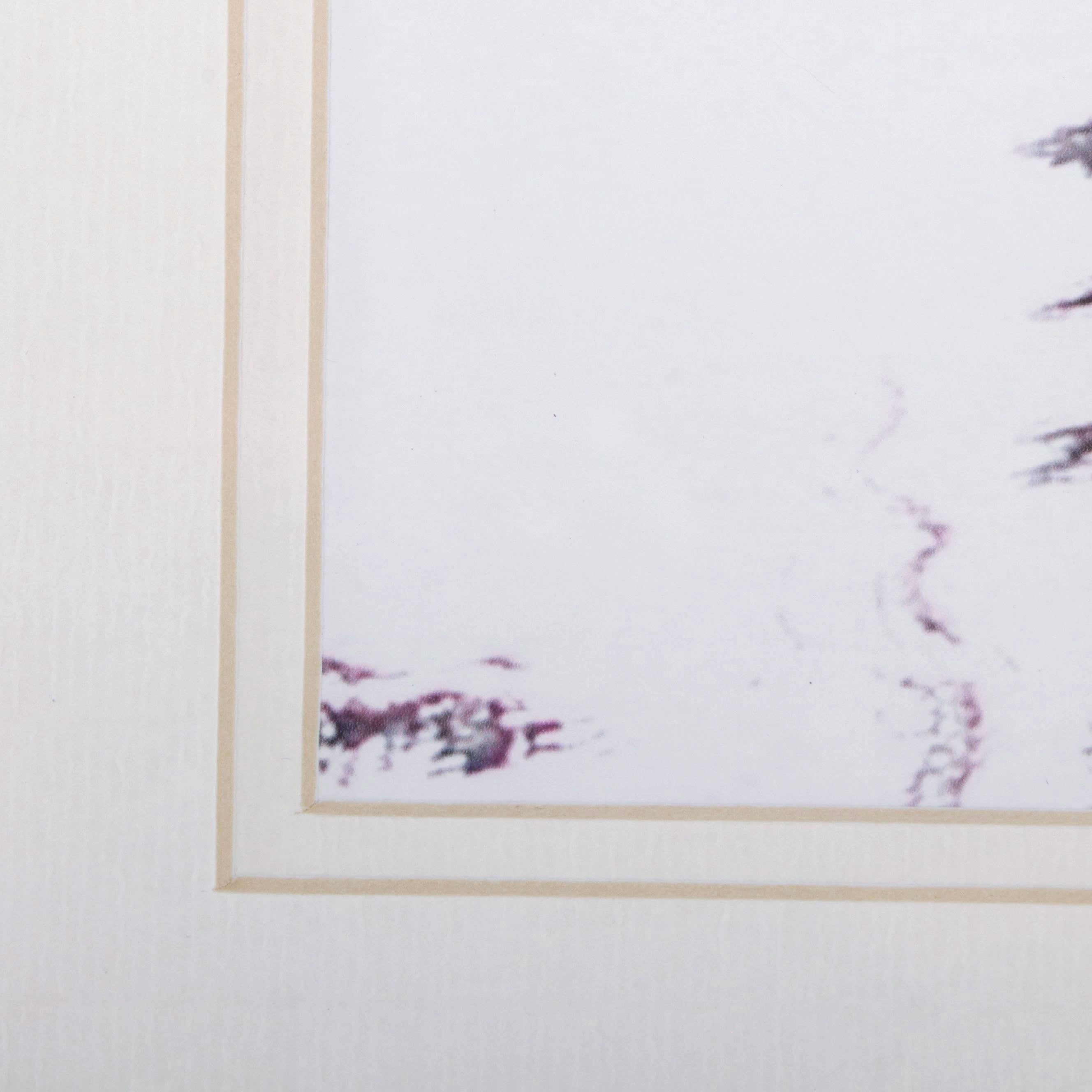 Southern Landscape Photographic Print with Spanish Moss Draped Tree