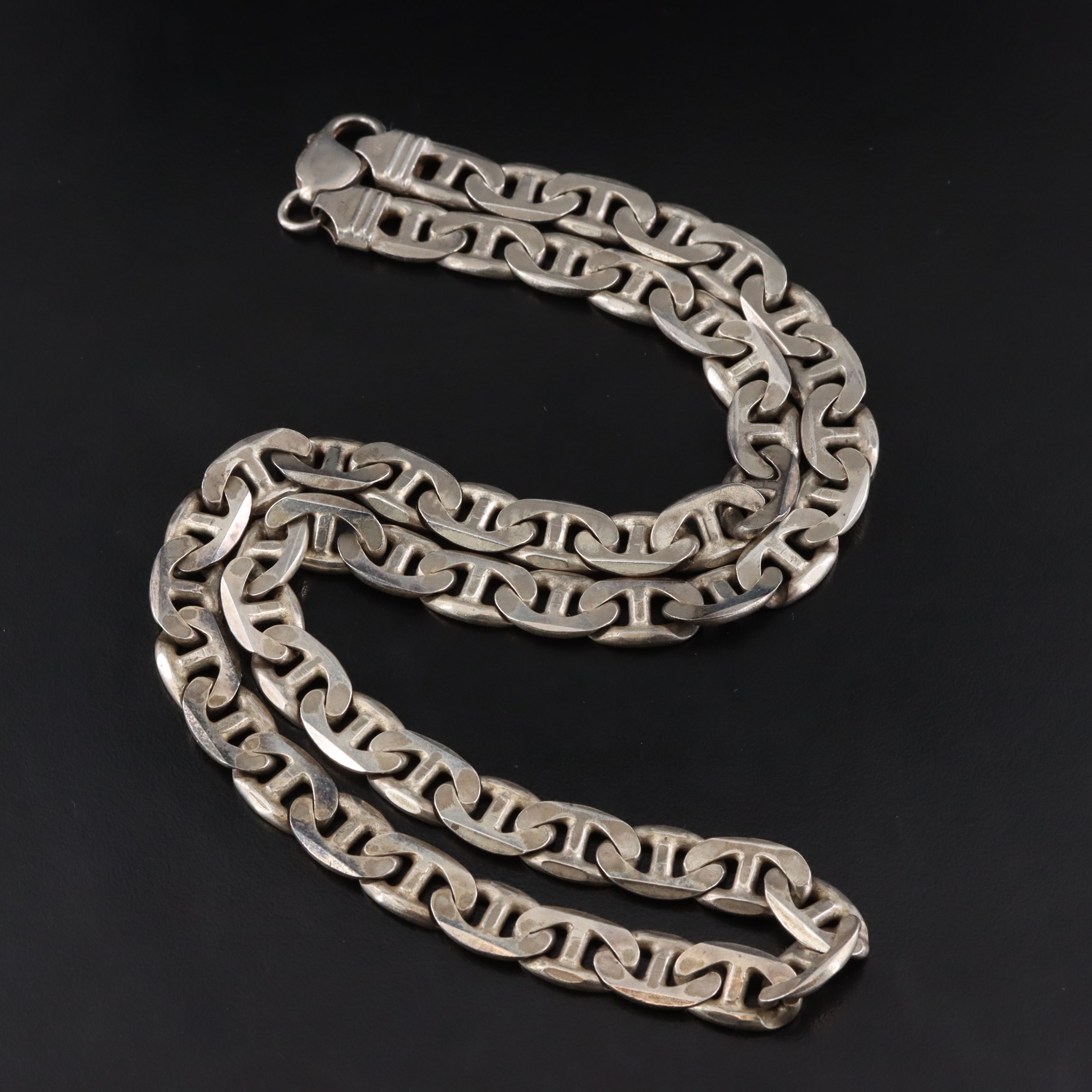 Sterling Mariner Chain Necklace