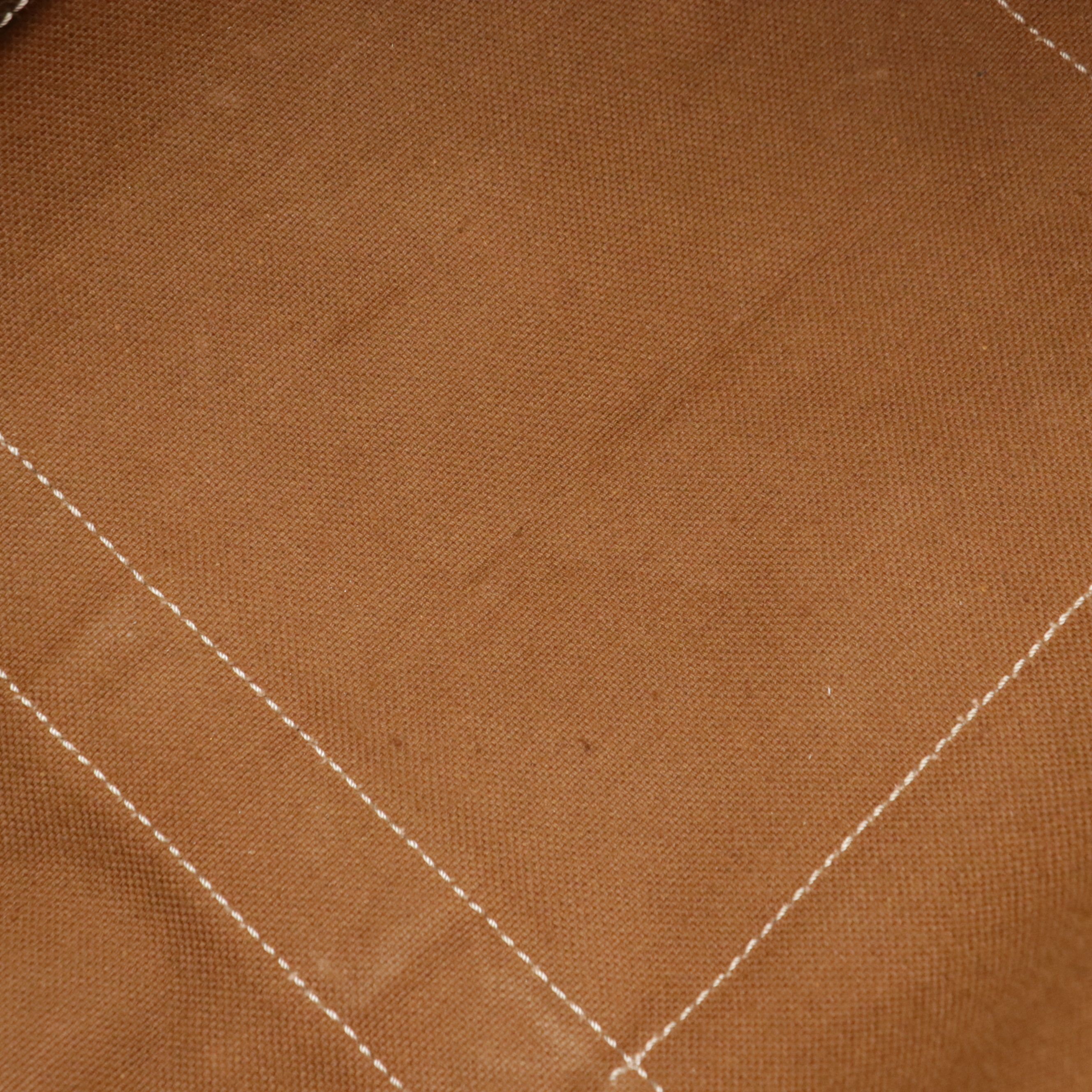 Celine Front Pocket Zip Tote in Macadam Canvas