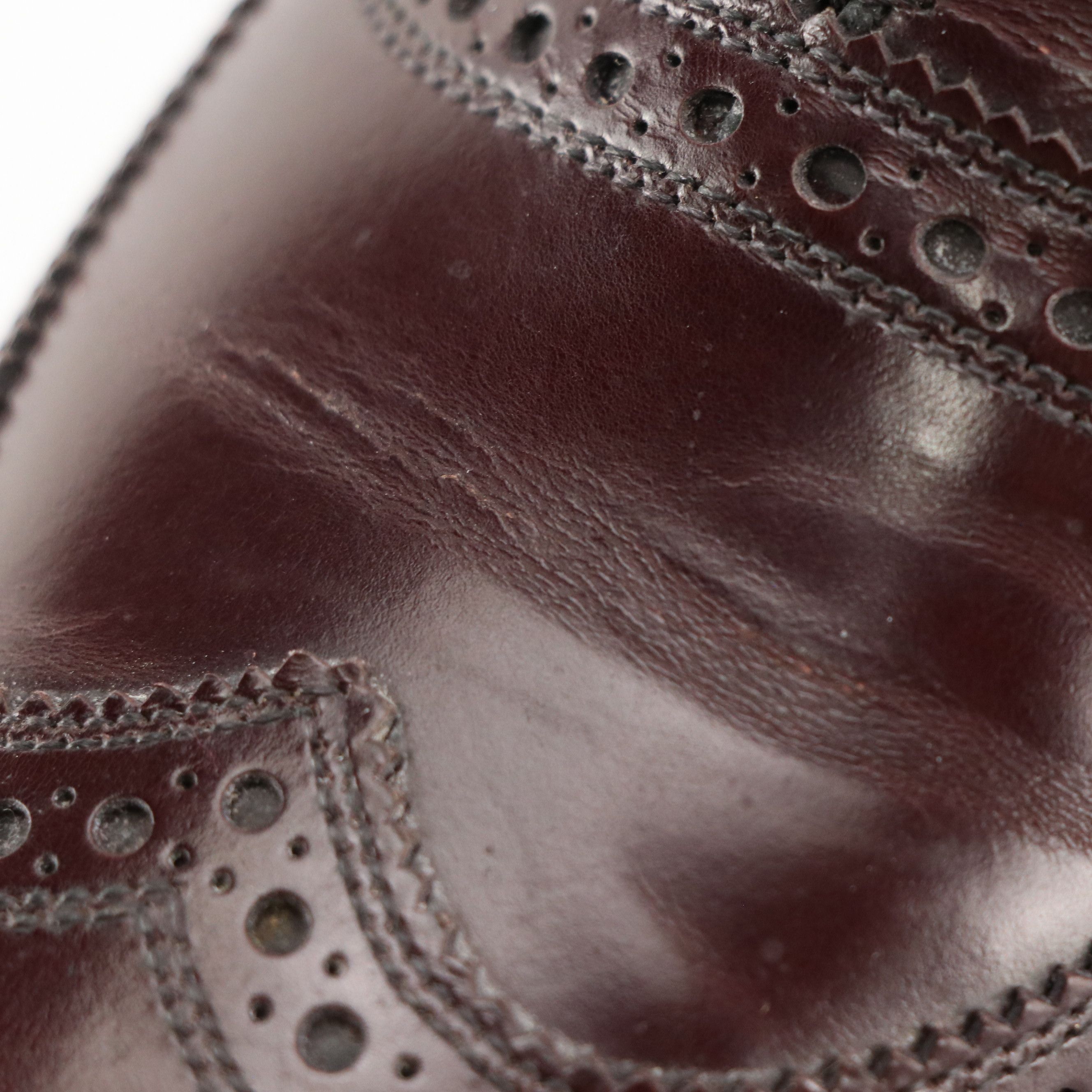 Men's Allen Edmonds McAllister Brogue Wingtip Oxfords in Leather with Box