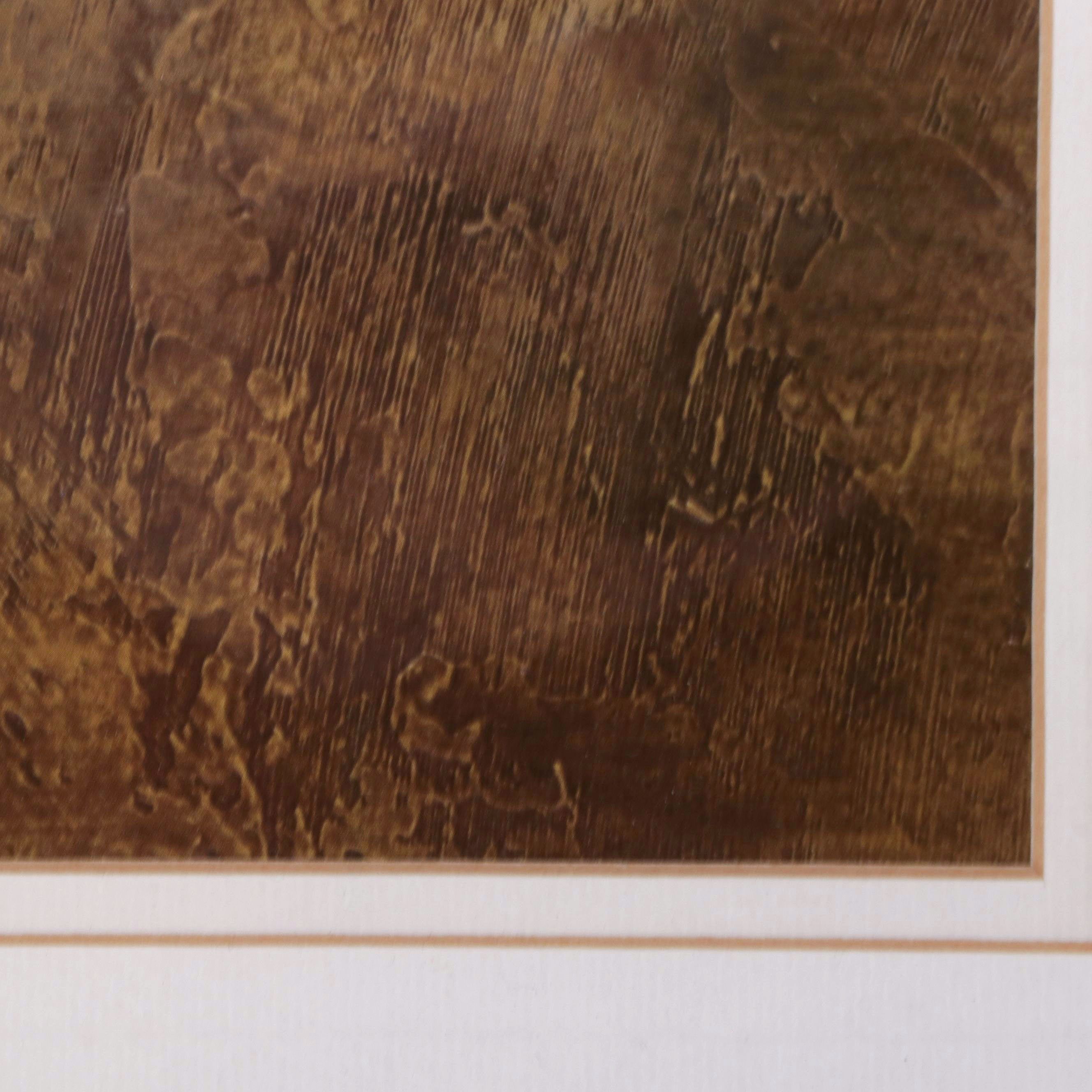 Golf Course Offset Lithograph "Sand Trap II" After Vincent George