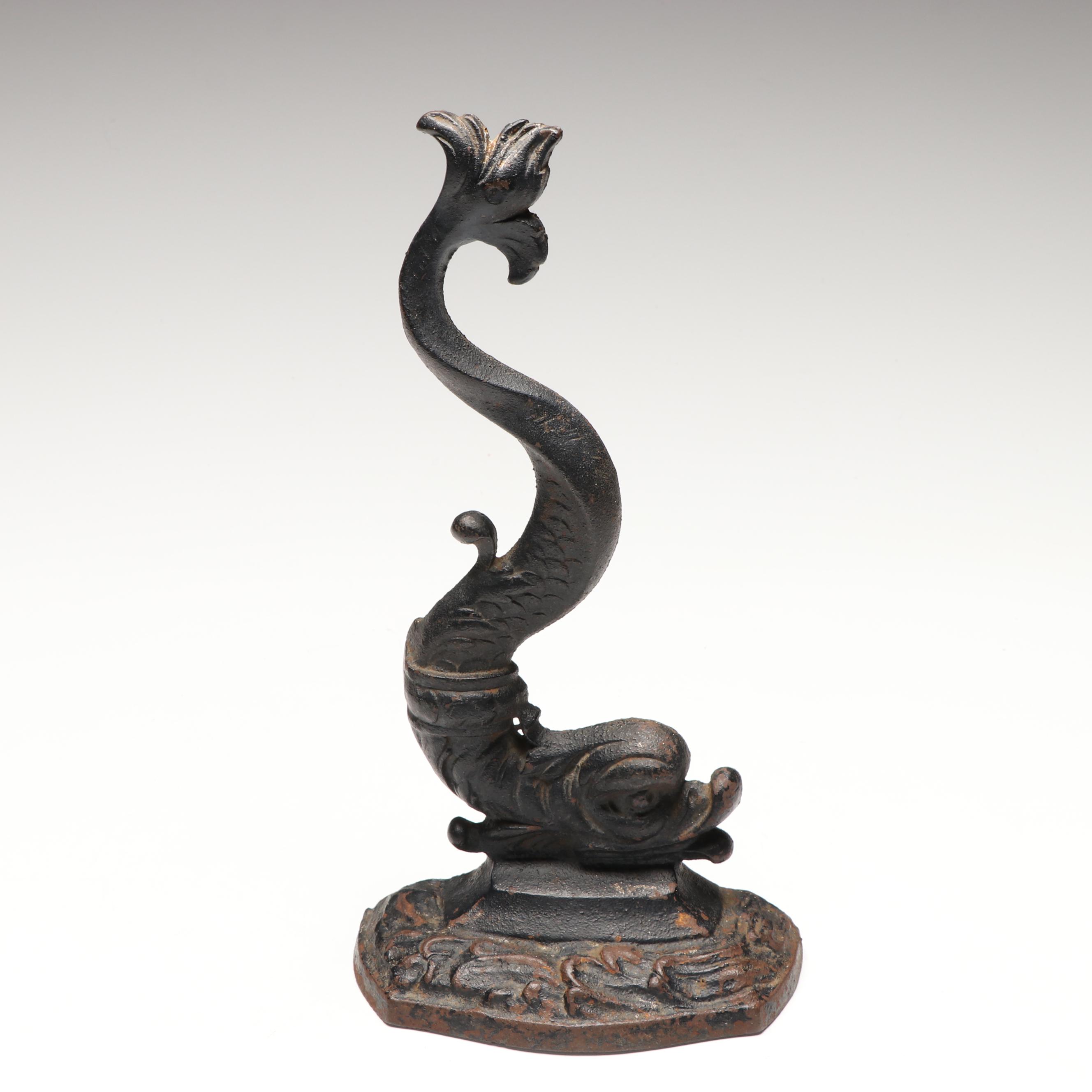 Virginia Metalcrafters Cocker Spaniel Brass Doorstop with Other Metal Doorstop