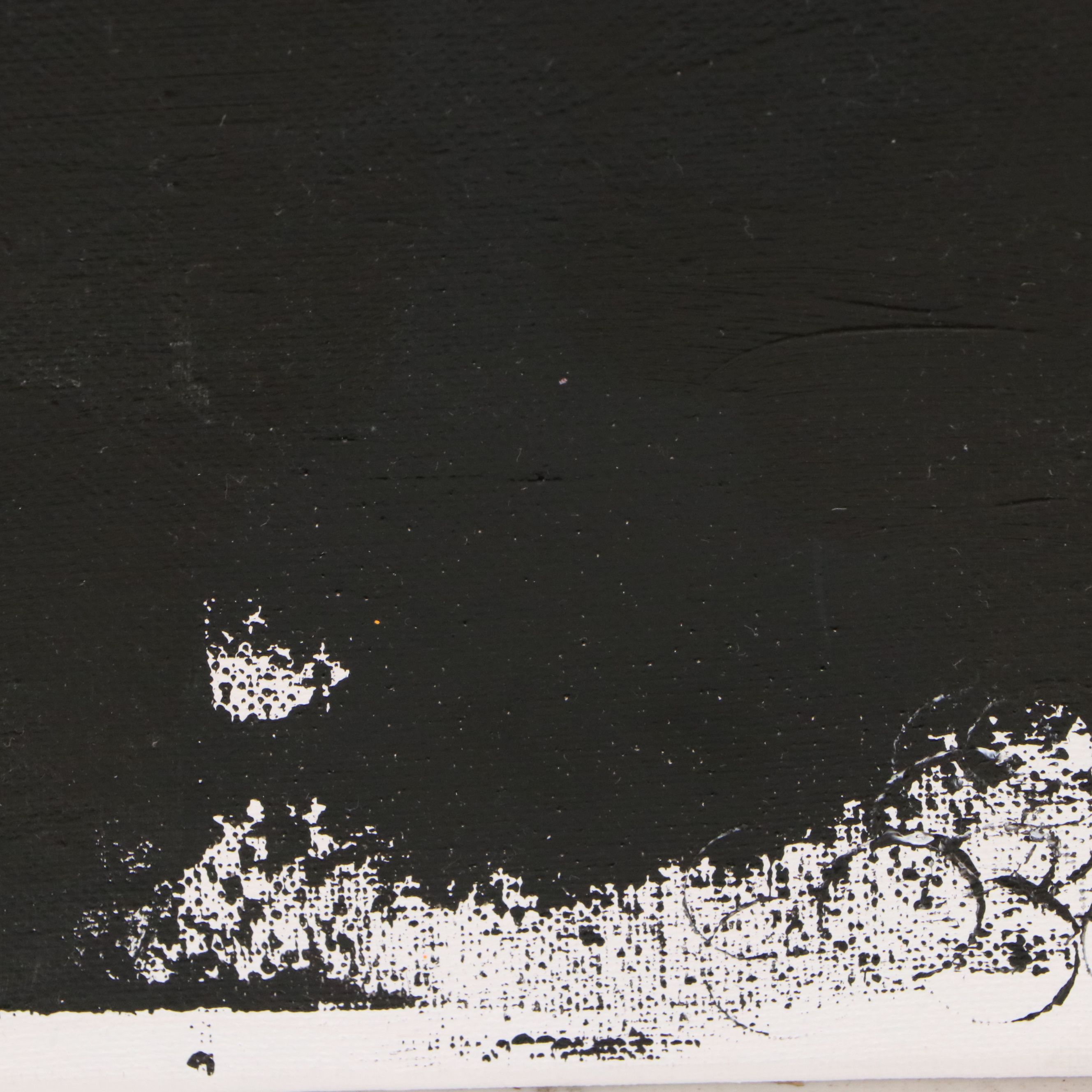 Milagros Pongo Mixed Media Painting "Naughty Angel," 2026