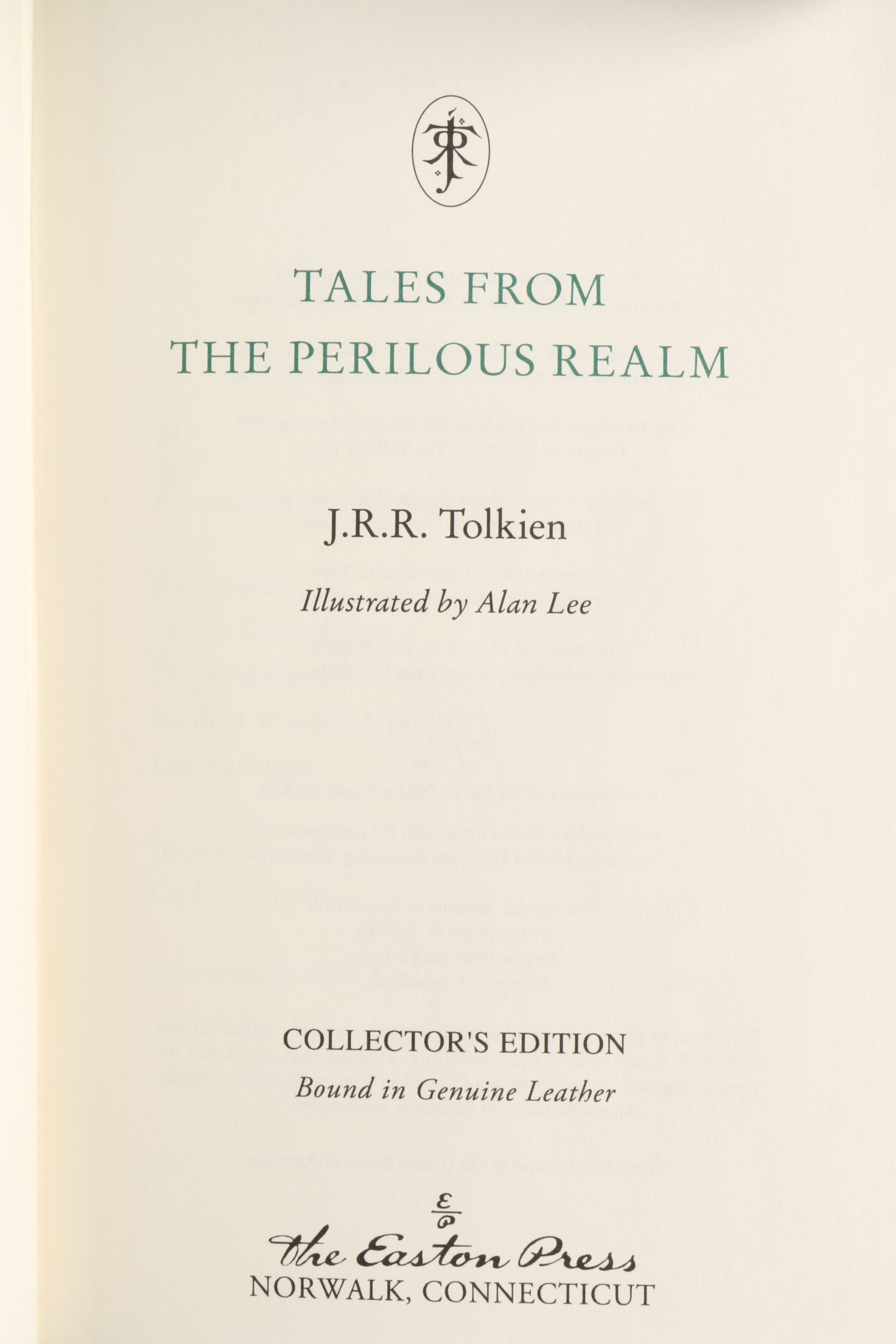Easton Press "Tolkien's Classics" Ten-Volume Set by J. R. R. Tolkien