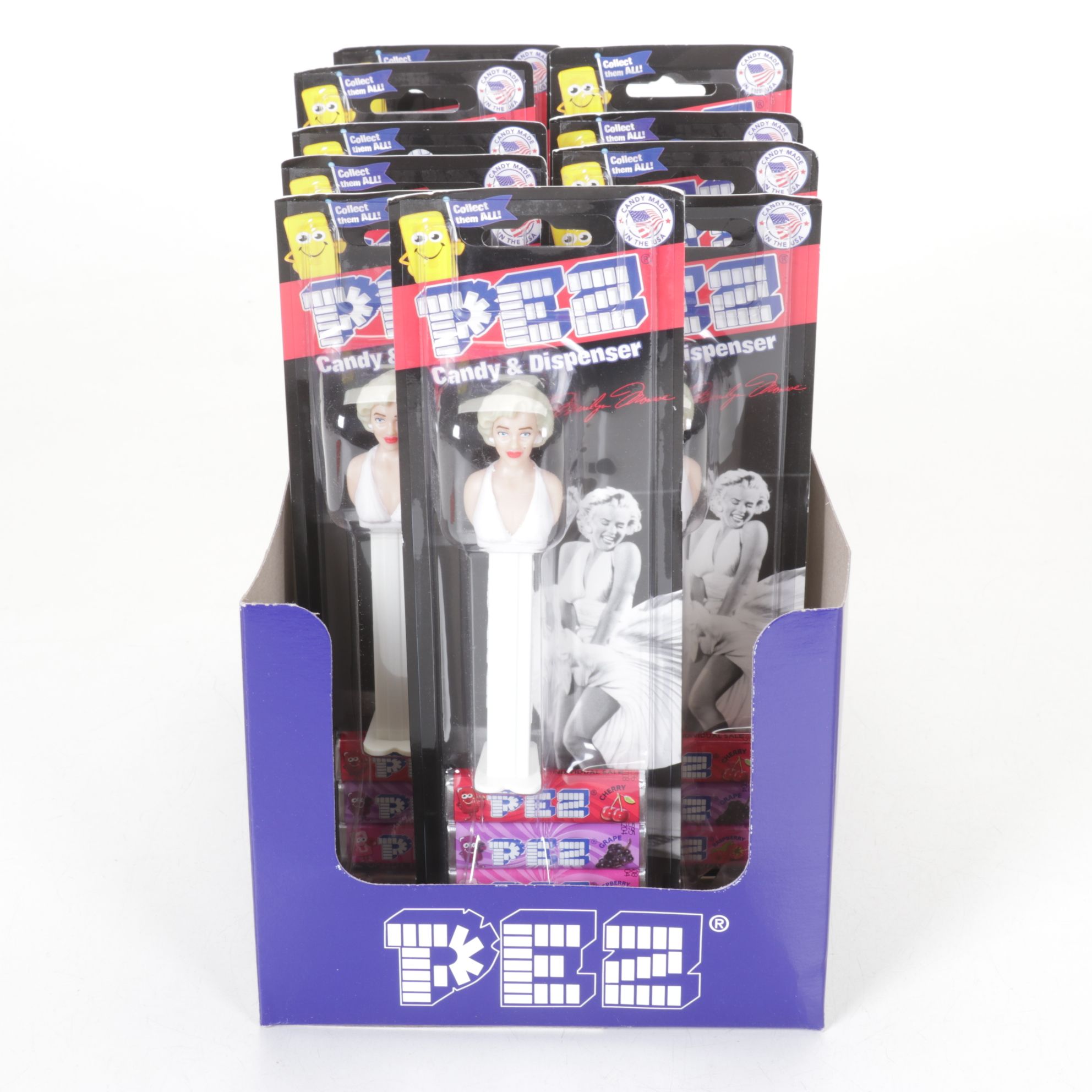 Marilyn Monroe PEZ Candy Dispensers Collection