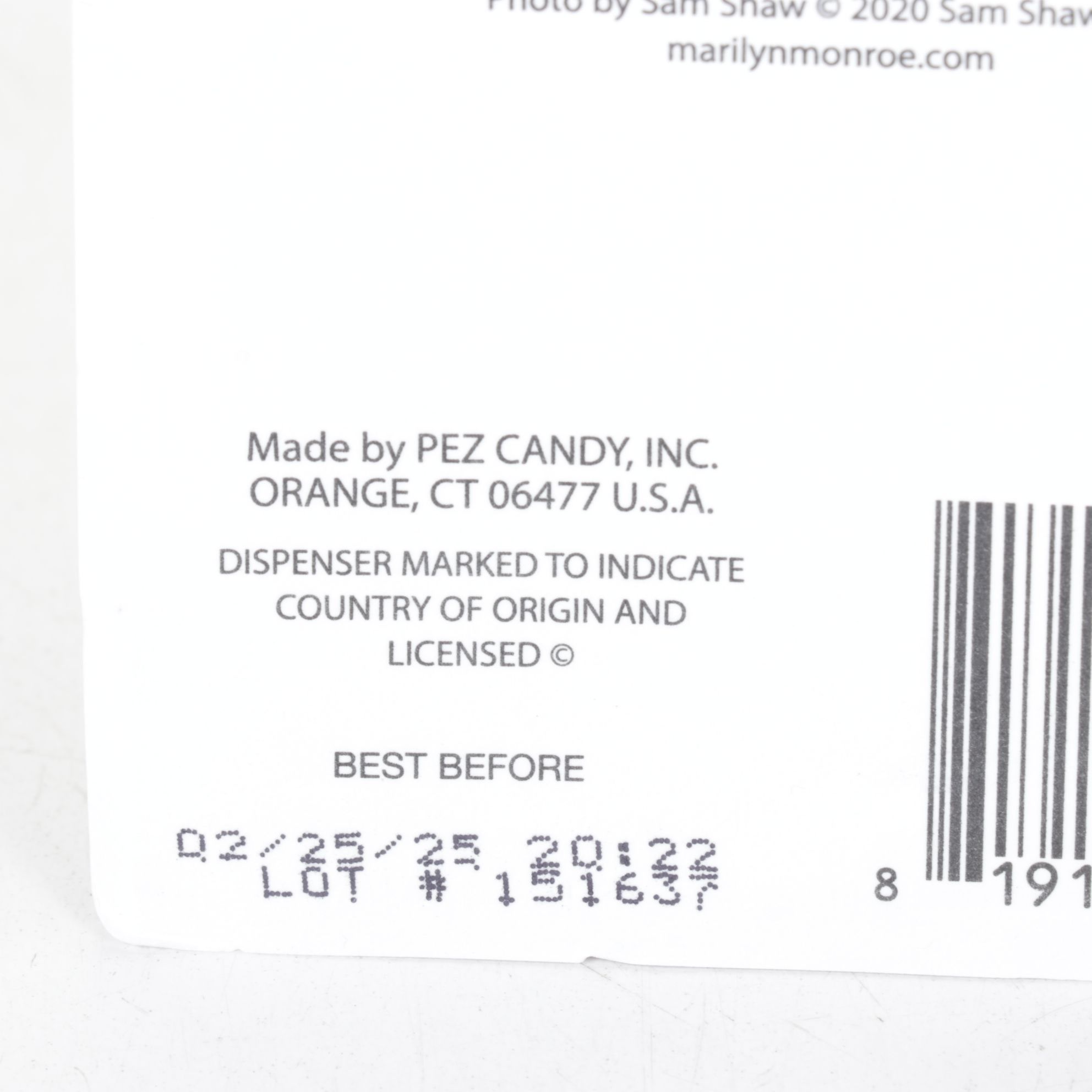 Marilyn Monroe PEZ Candy Dispensers Collection