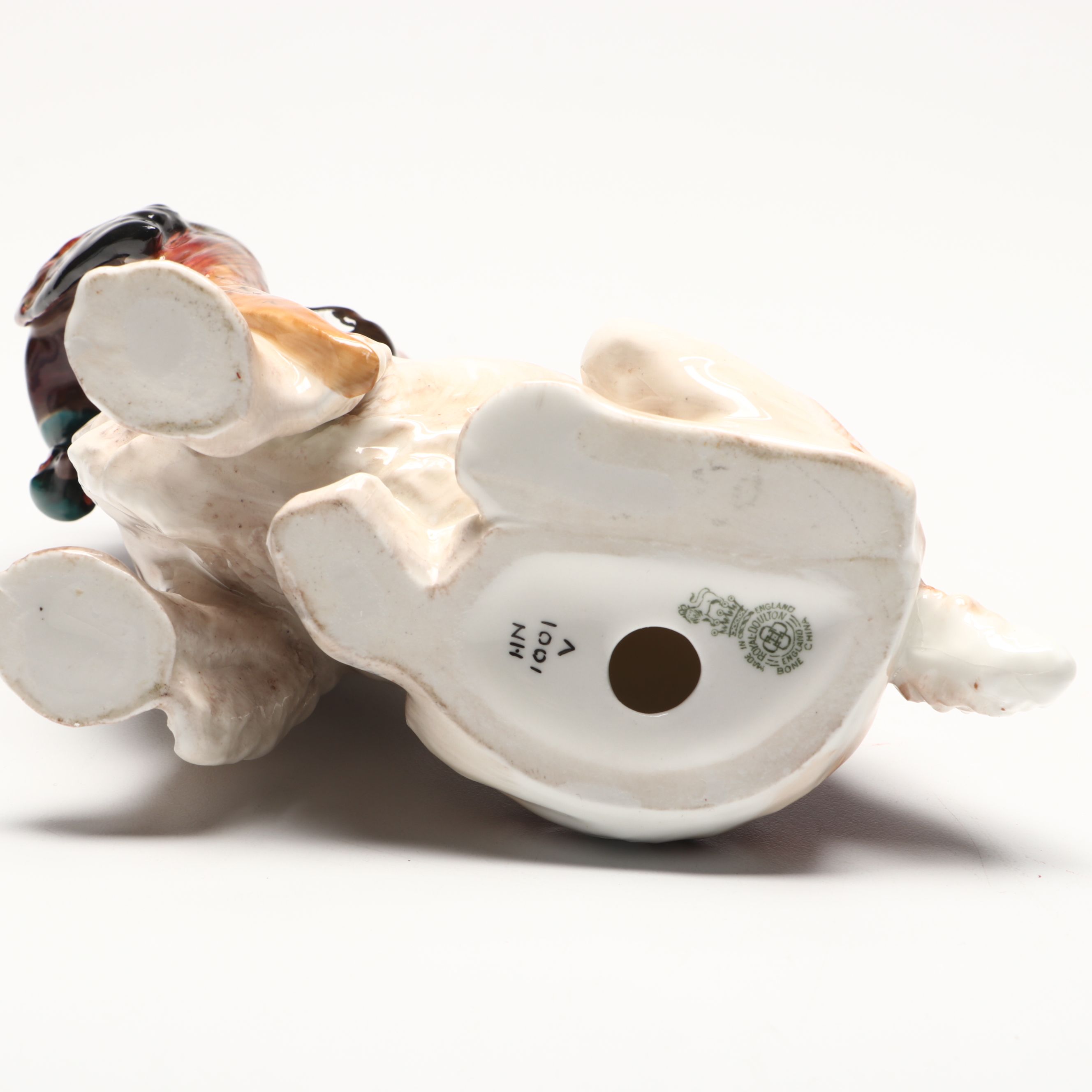 McCoy "No Hunting" Ceramic Planter with Royal Doulton Cocker Spaniel Figurine