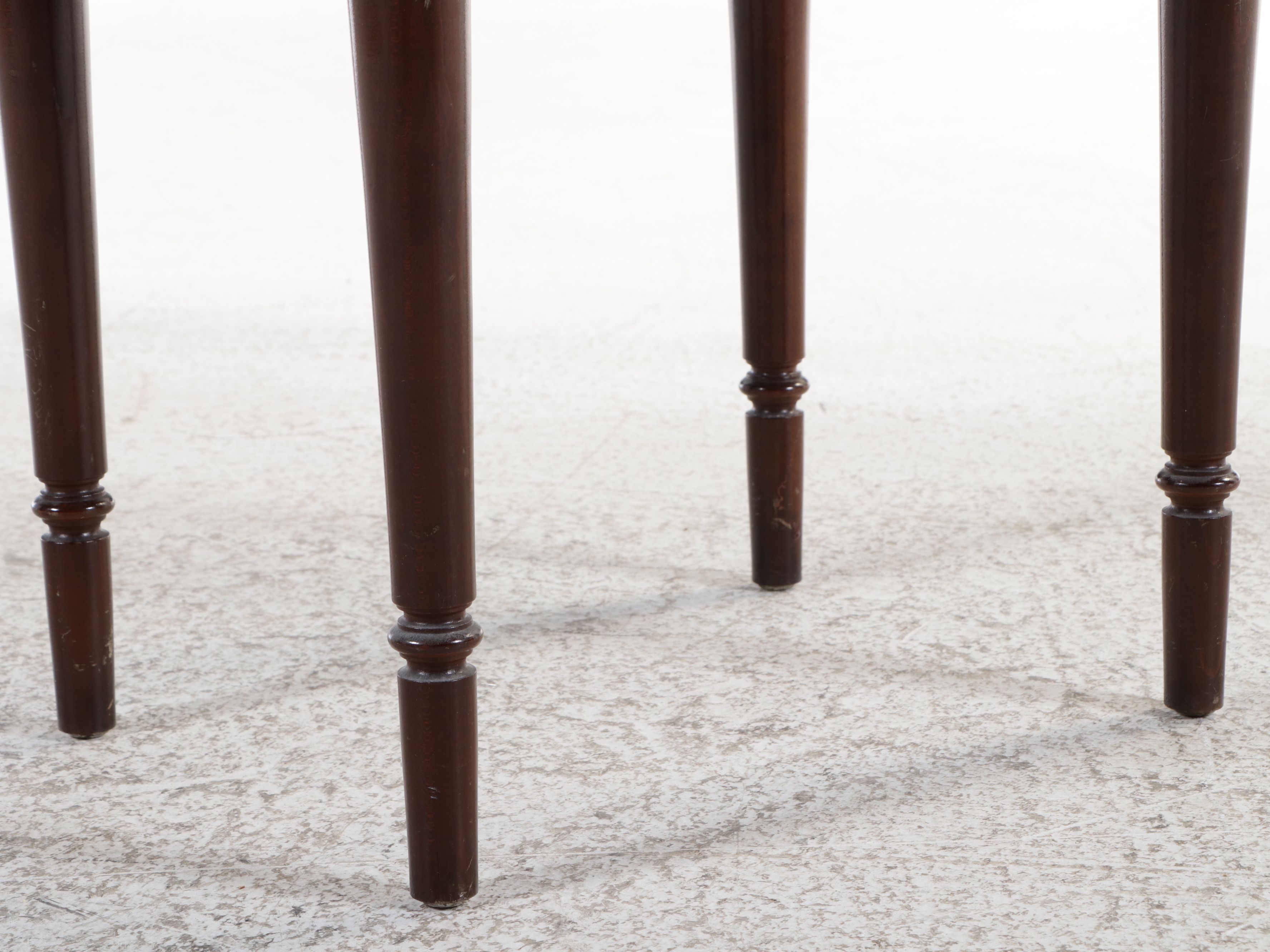 Colonial Revival Solid Cherry Gallery-Top Nightstand