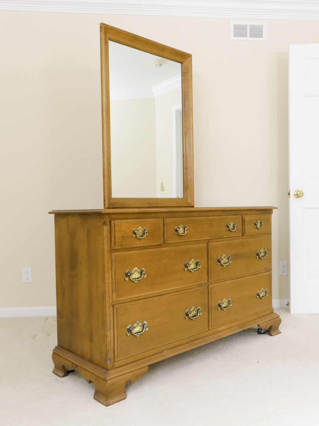 Vintage Ethan Allen "Georgian Court" Cherry Dresser