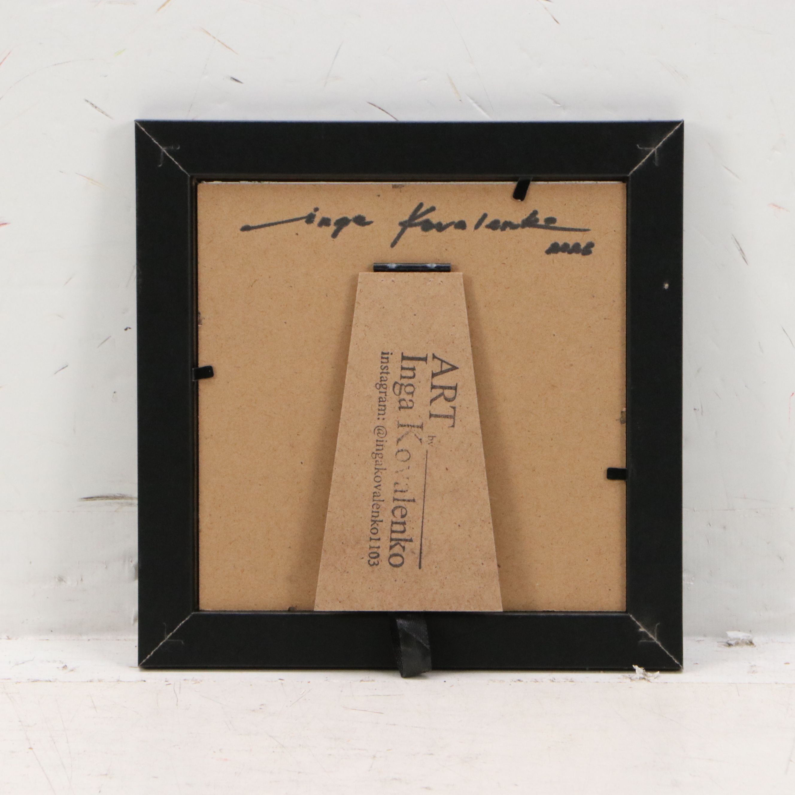 Inga Kovalenko Acrylic Painting of Carrot, 2026