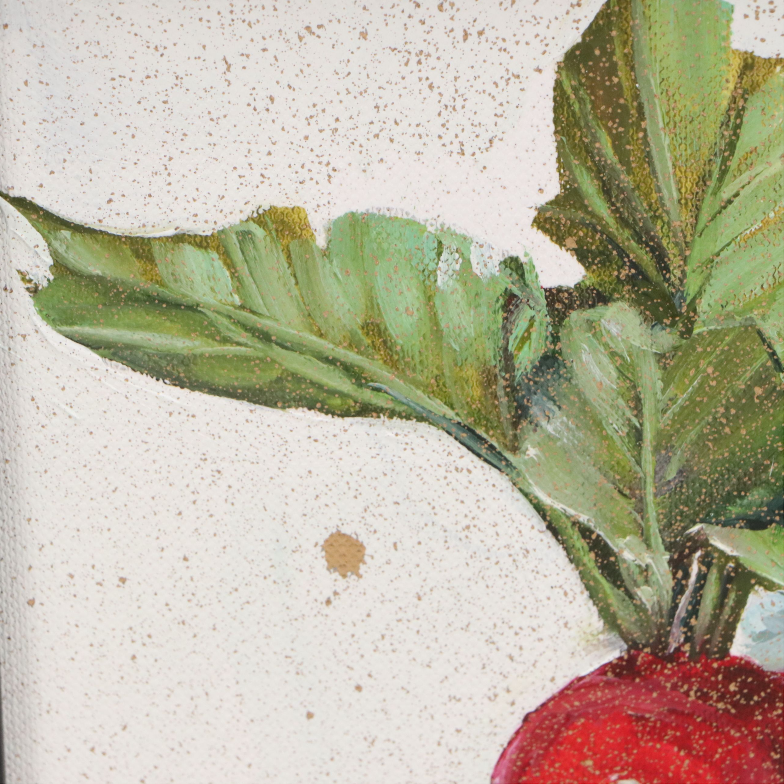 Inga Kovalenko Acrylic Painting of Radish, 2026