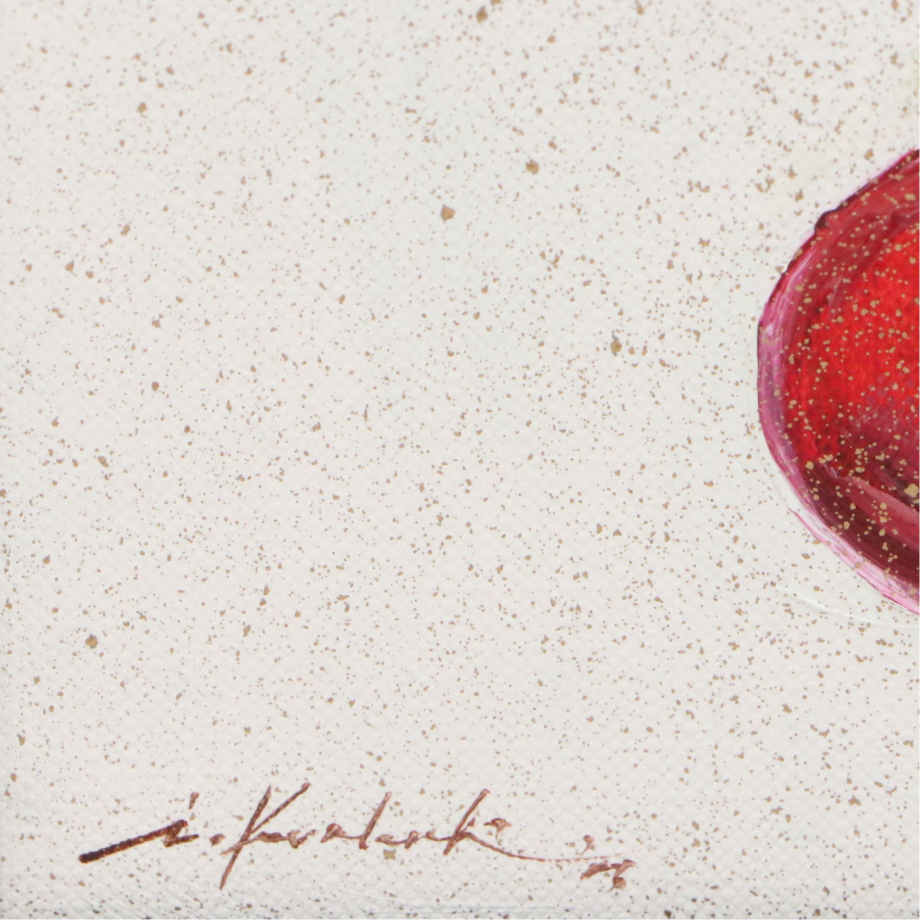 Inga Kovalenko Acrylic Painting of Radish, 2026