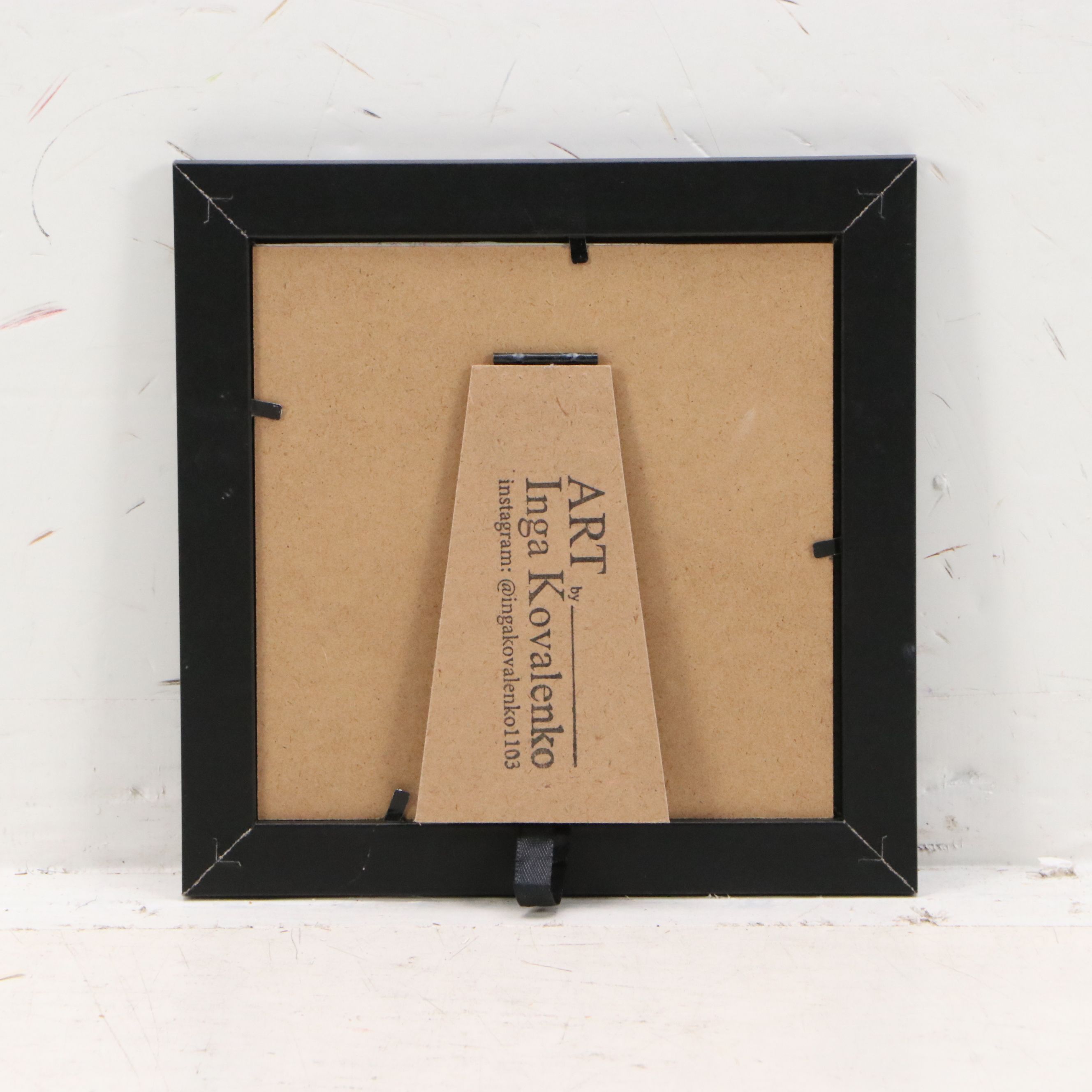 Inga Kovalenko Acrylic Painting of Lemon Slice, 2025