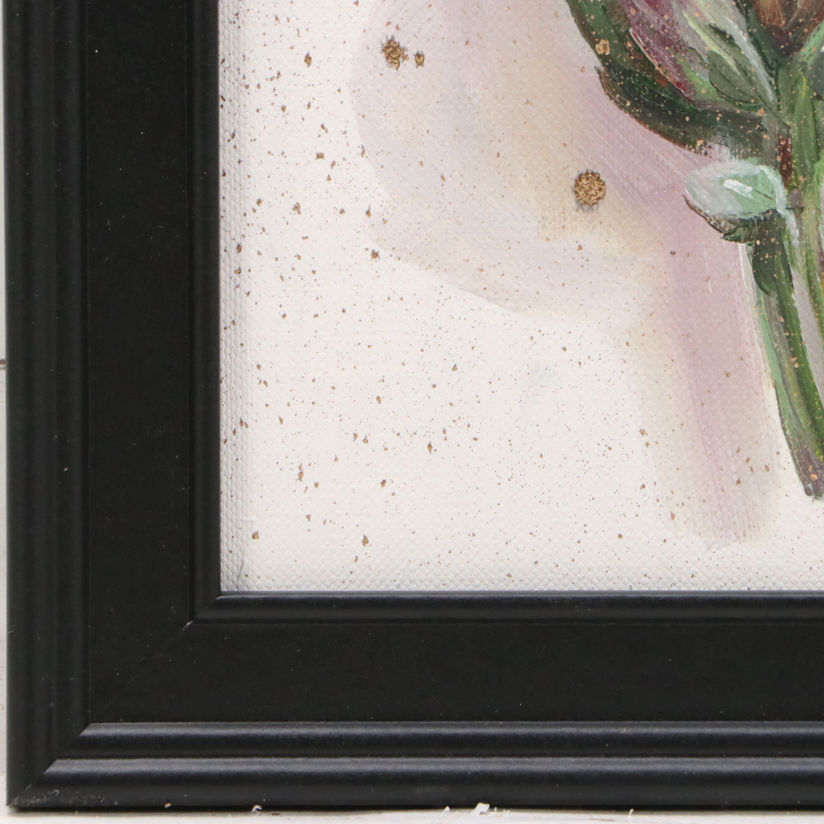 Inga Kovalenko Acrylic Painting of Artichoke, 2026