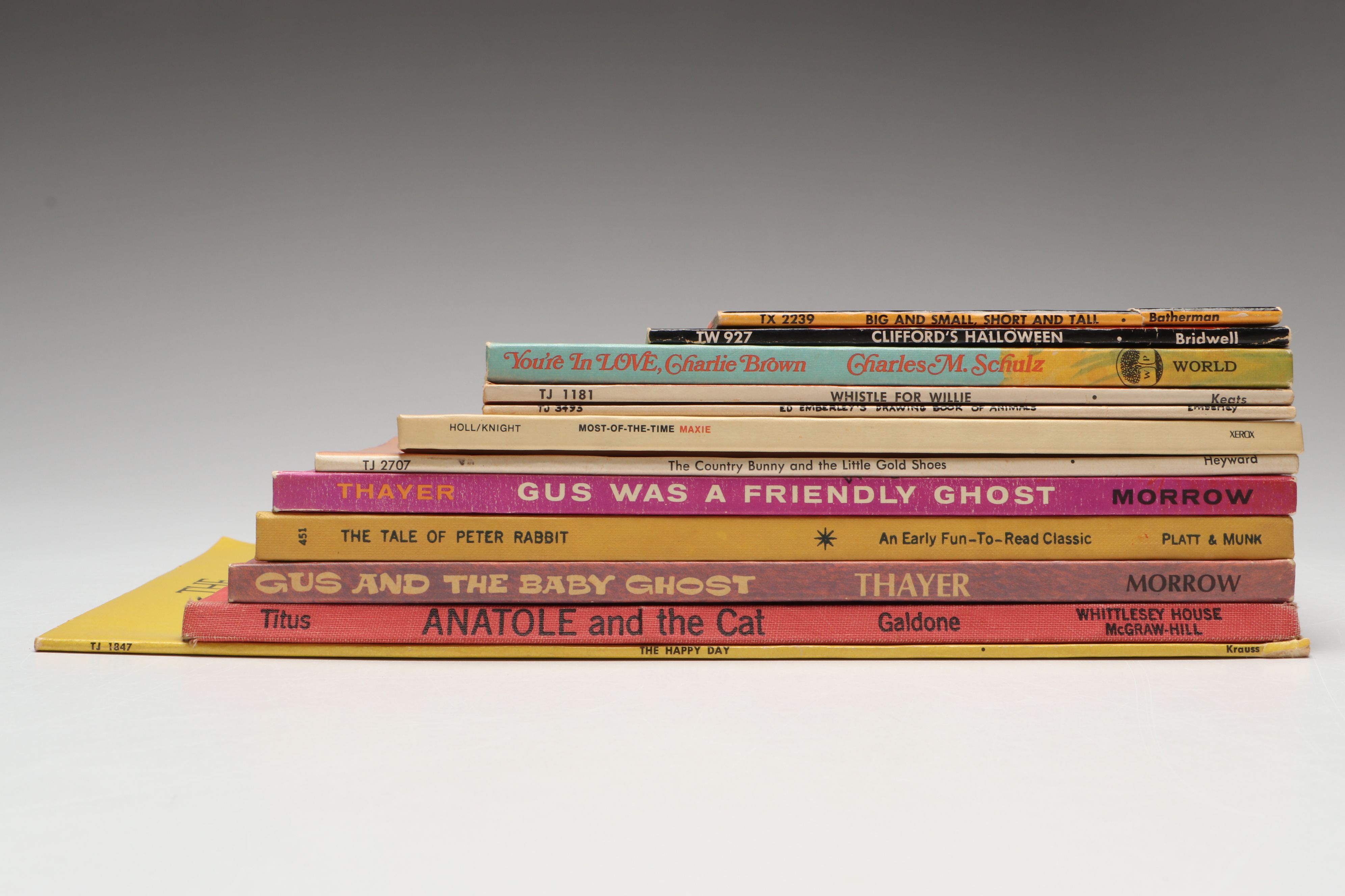 First Edition "You're in Love, Charlie Brown" and More Children's Books