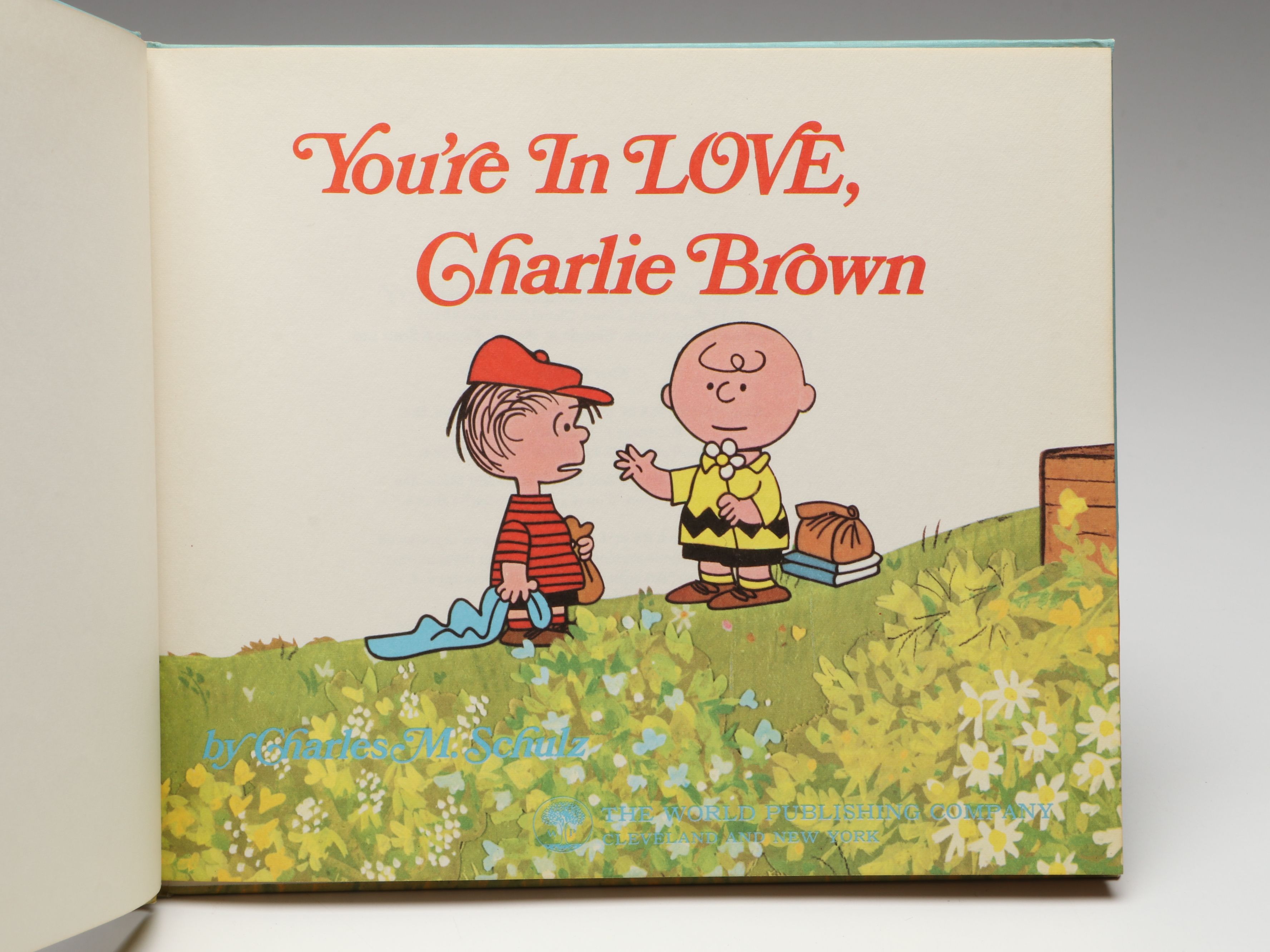 First Edition "You're in Love, Charlie Brown" and More Children's Books