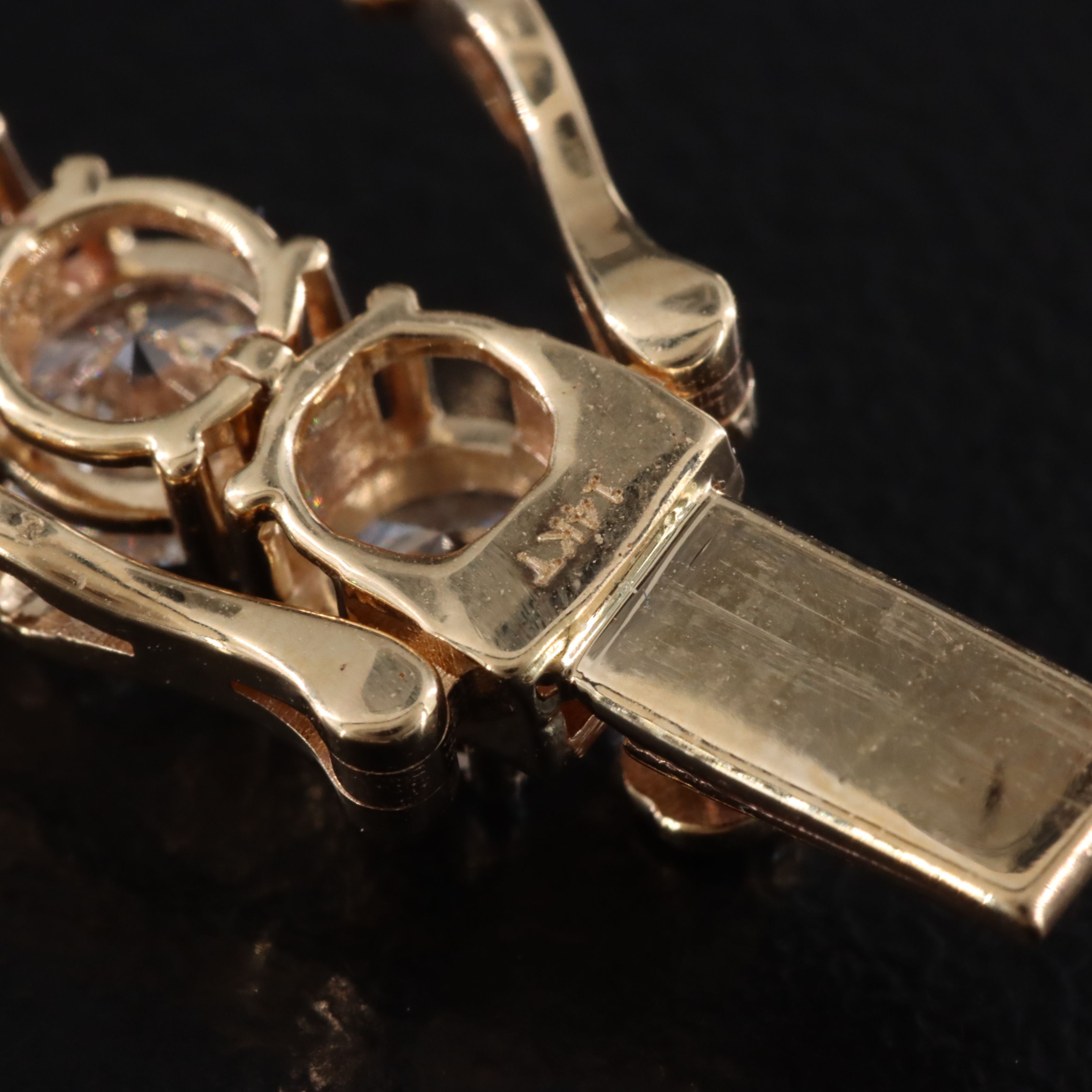 14K 14.27 CTW Lab Grown Diamond Line Bracelet