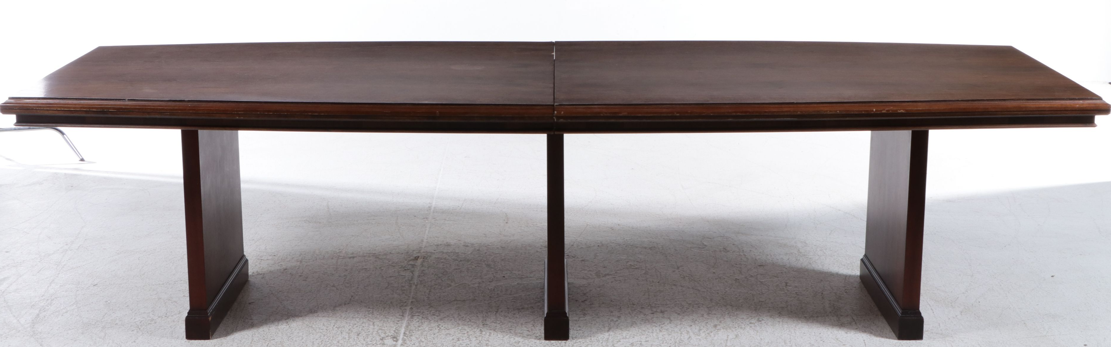 Contemporary Cherry Finish Executive Conference Table
