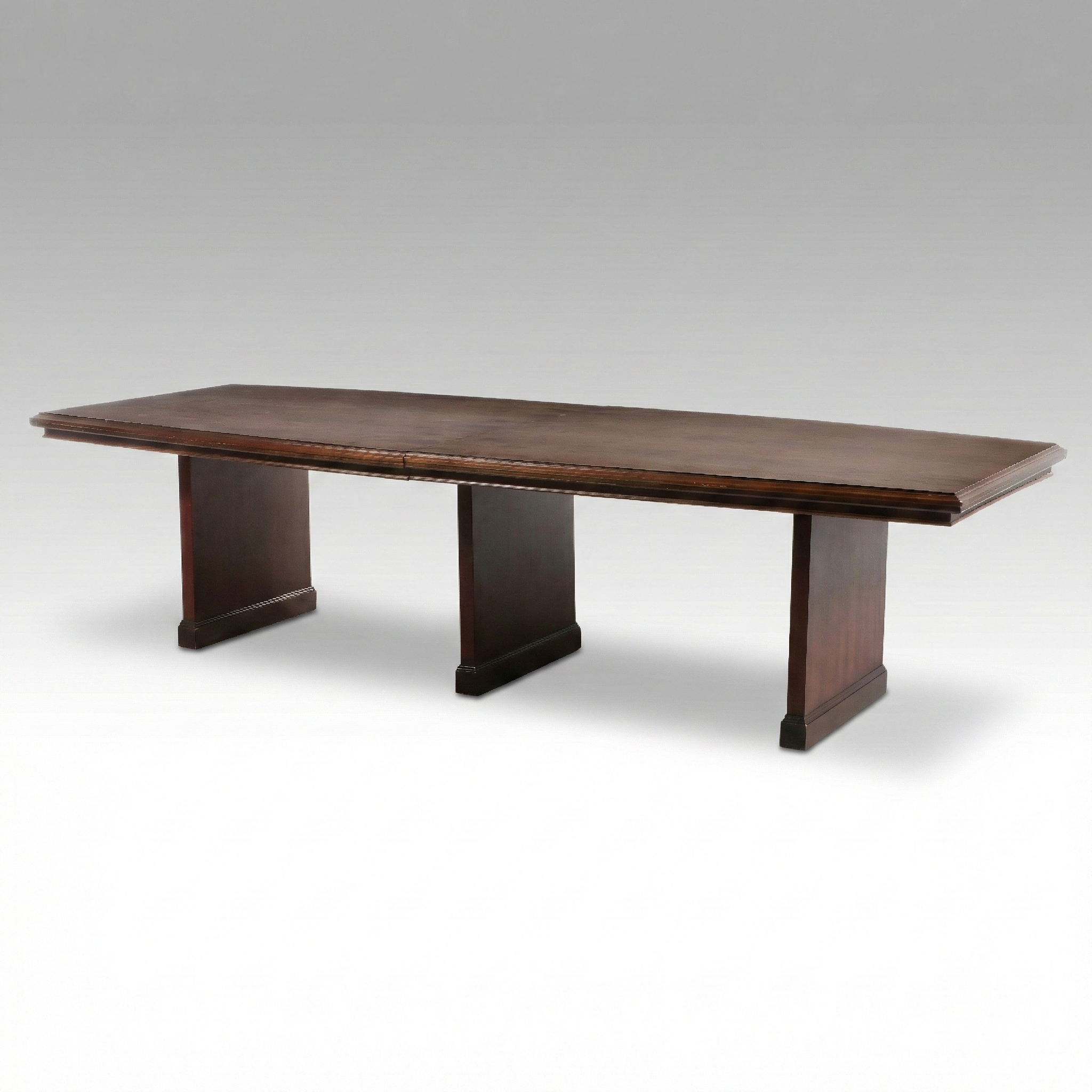 Contemporary Cherry Finish Executive Conference Table
