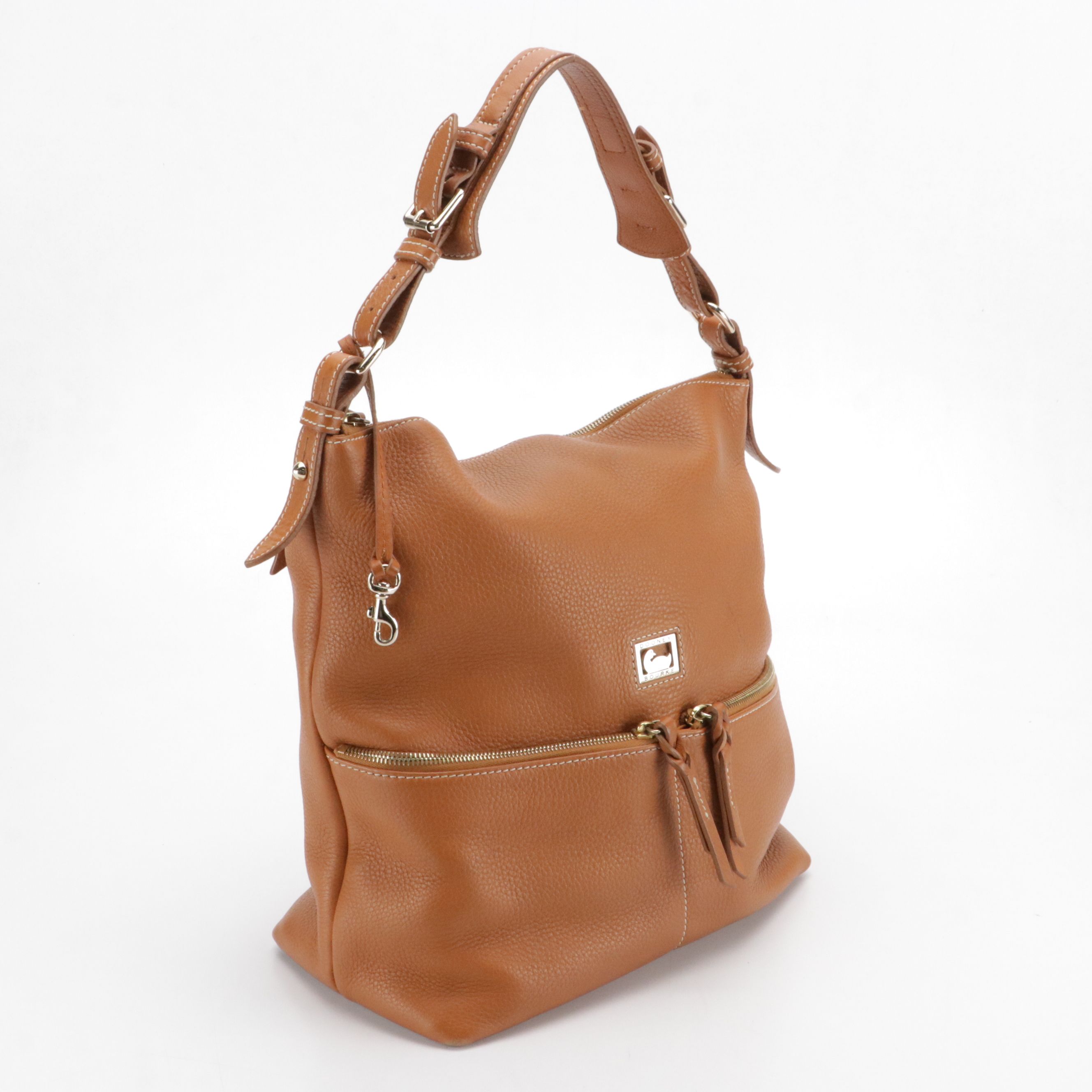 Dooney & Bourke Hobo Shoulder Bag & Sakroots Floral Crossbody Bag and Wristlet