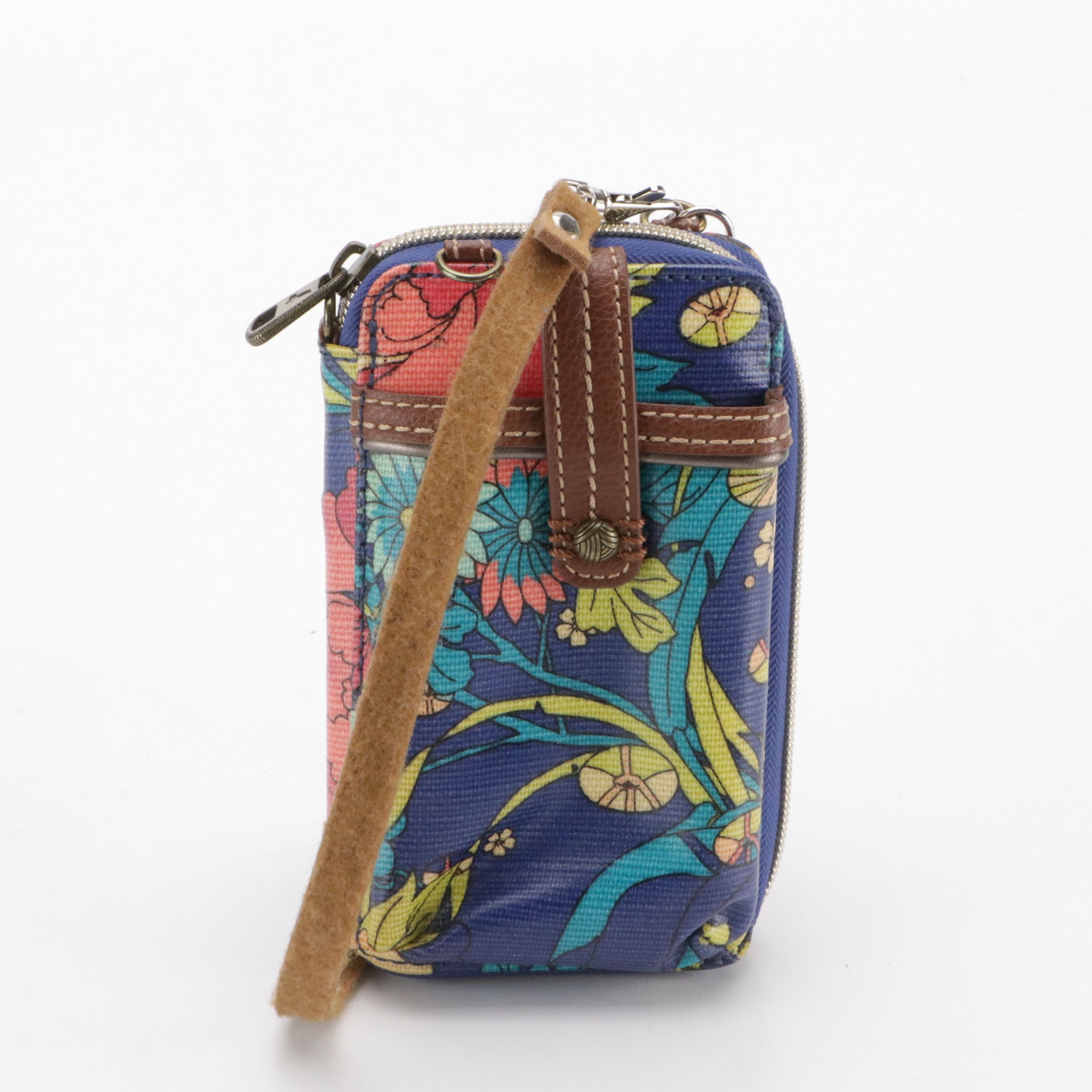 Dooney & Bourke Hobo Shoulder Bag & Sakroots Floral Crossbody Bag and Wristlet