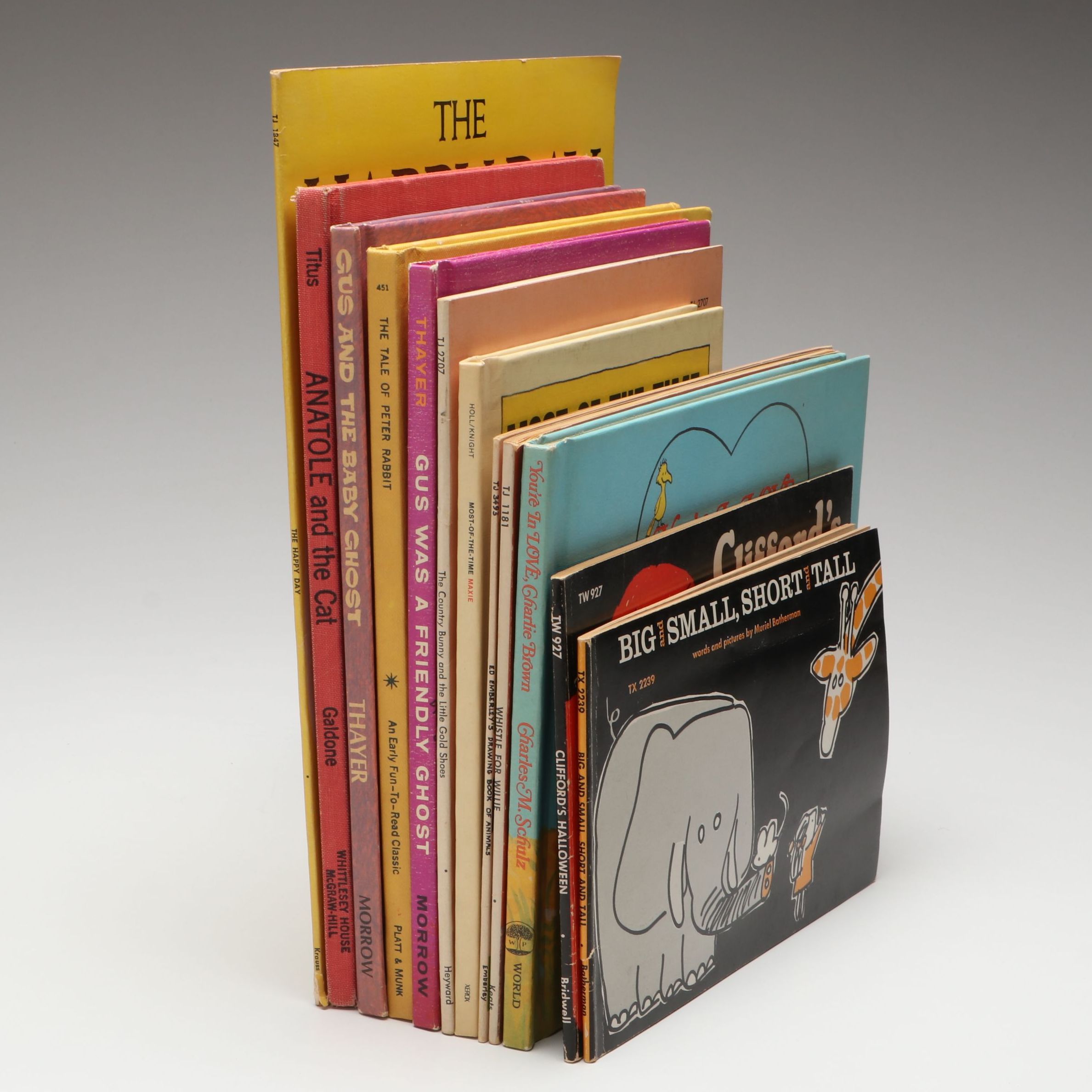 First Edition "You're in Love, Charlie Brown" and More Children's Books