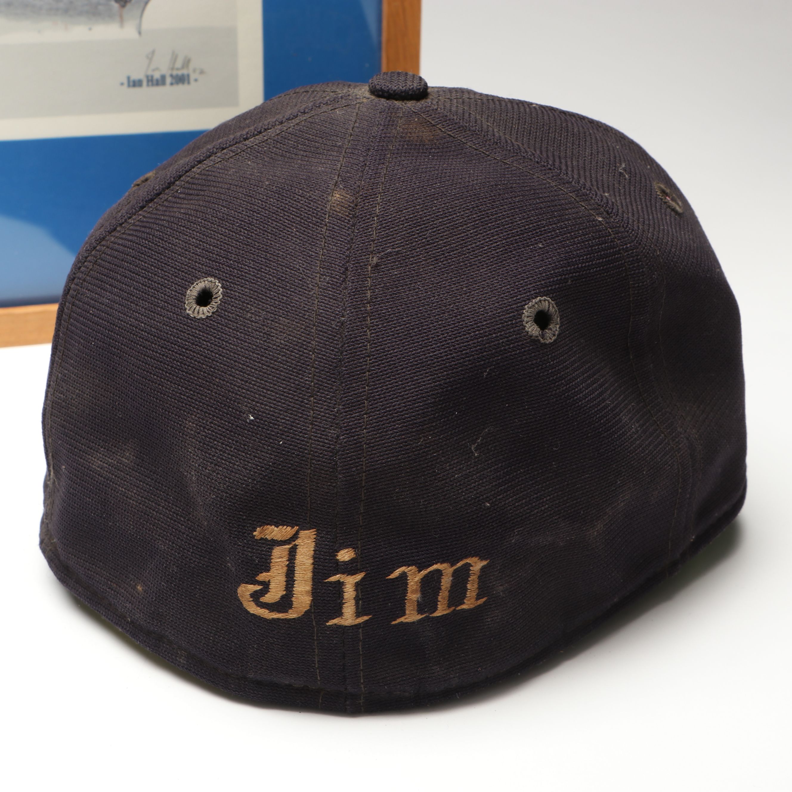 U.S.S. Constellation Print, Patch and Hat with F-4J Phantom II Figurine