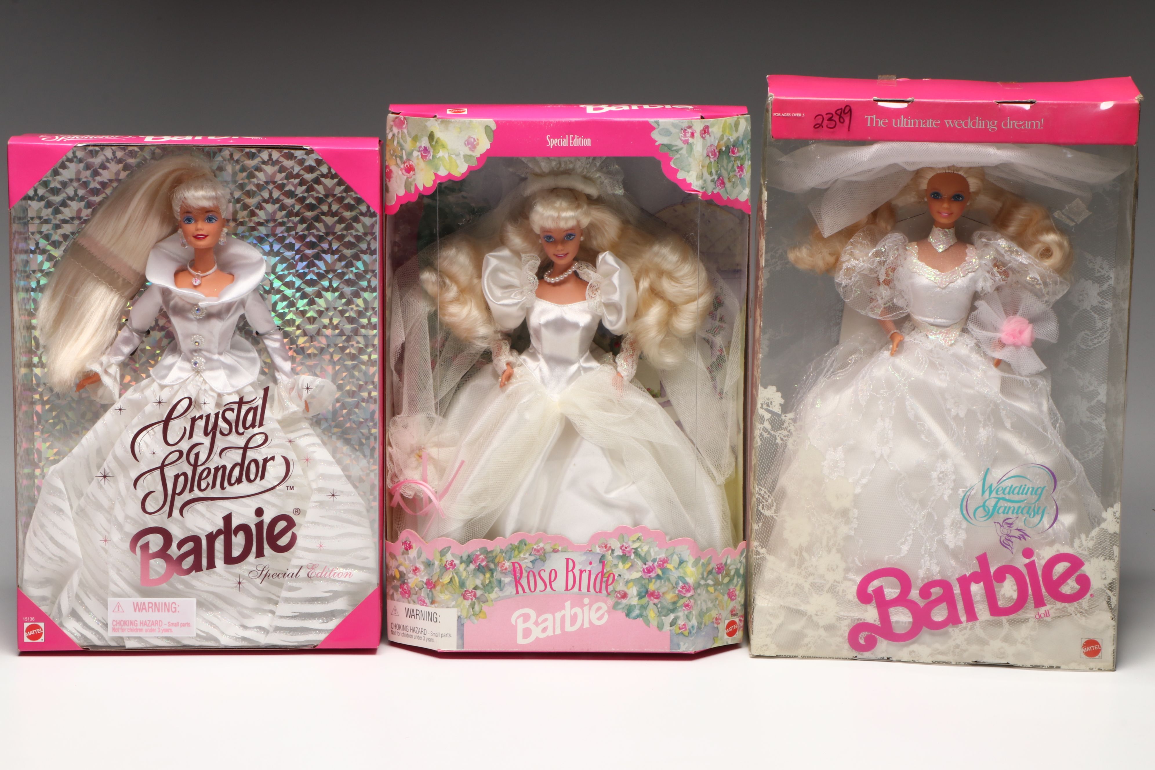 Mattel Barbie "Crystal Splendor," "Pretty in Purple," and More Barbie Dolls