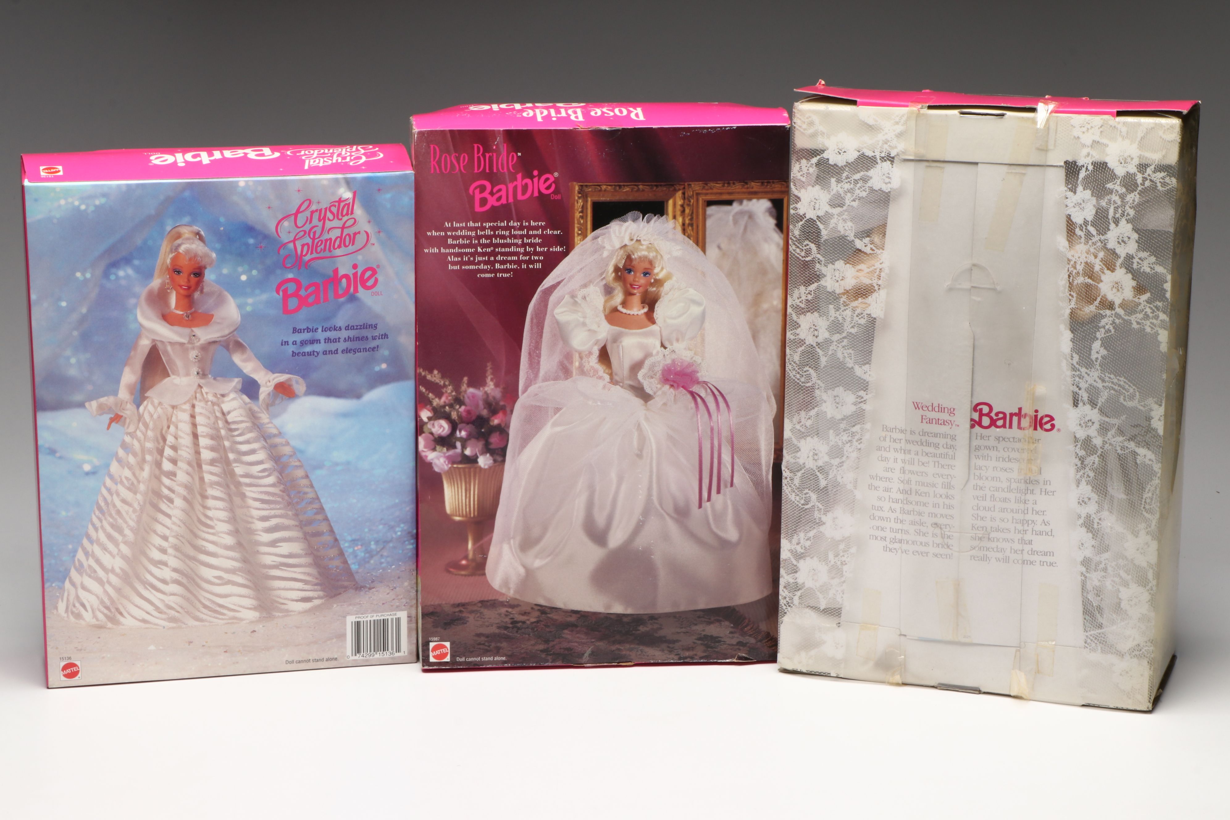 Mattel Barbie "Crystal Splendor," "Pretty in Purple," and More Barbie Dolls