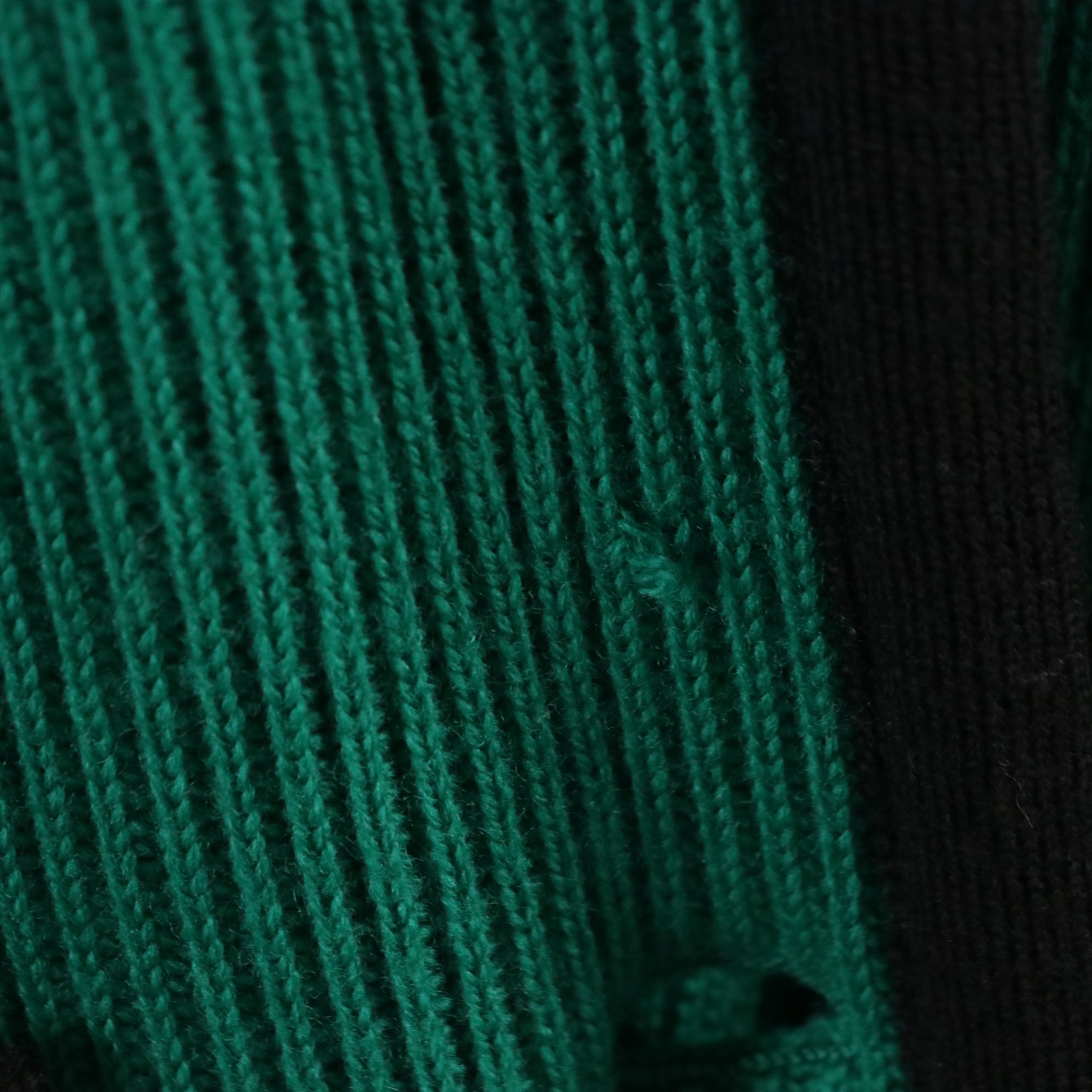 Yves Saint Laurent Knit Cardigan Jacket in Wool Blend, 1980s