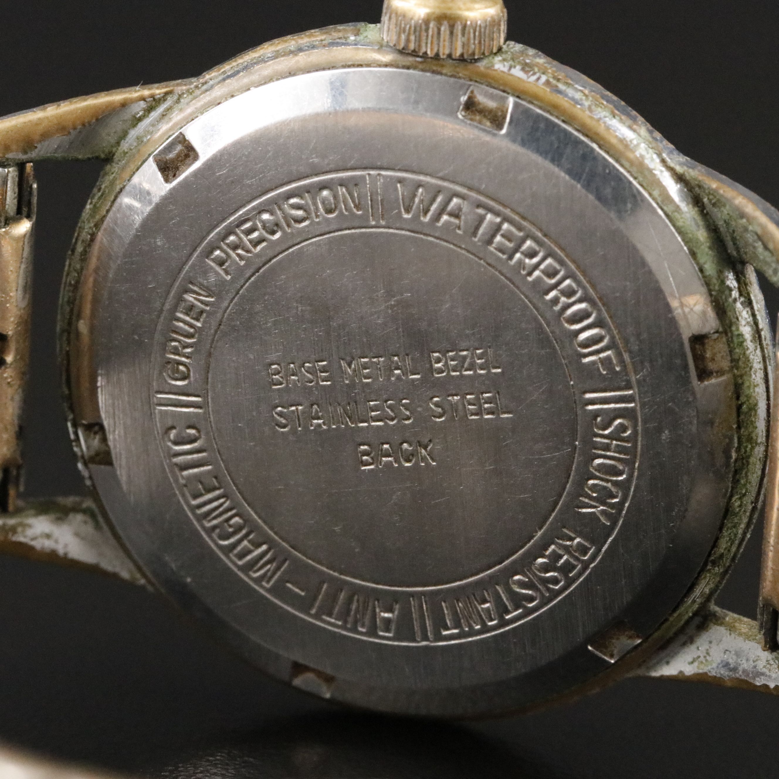 Gruen Precision Swiss Stem Wind Watch