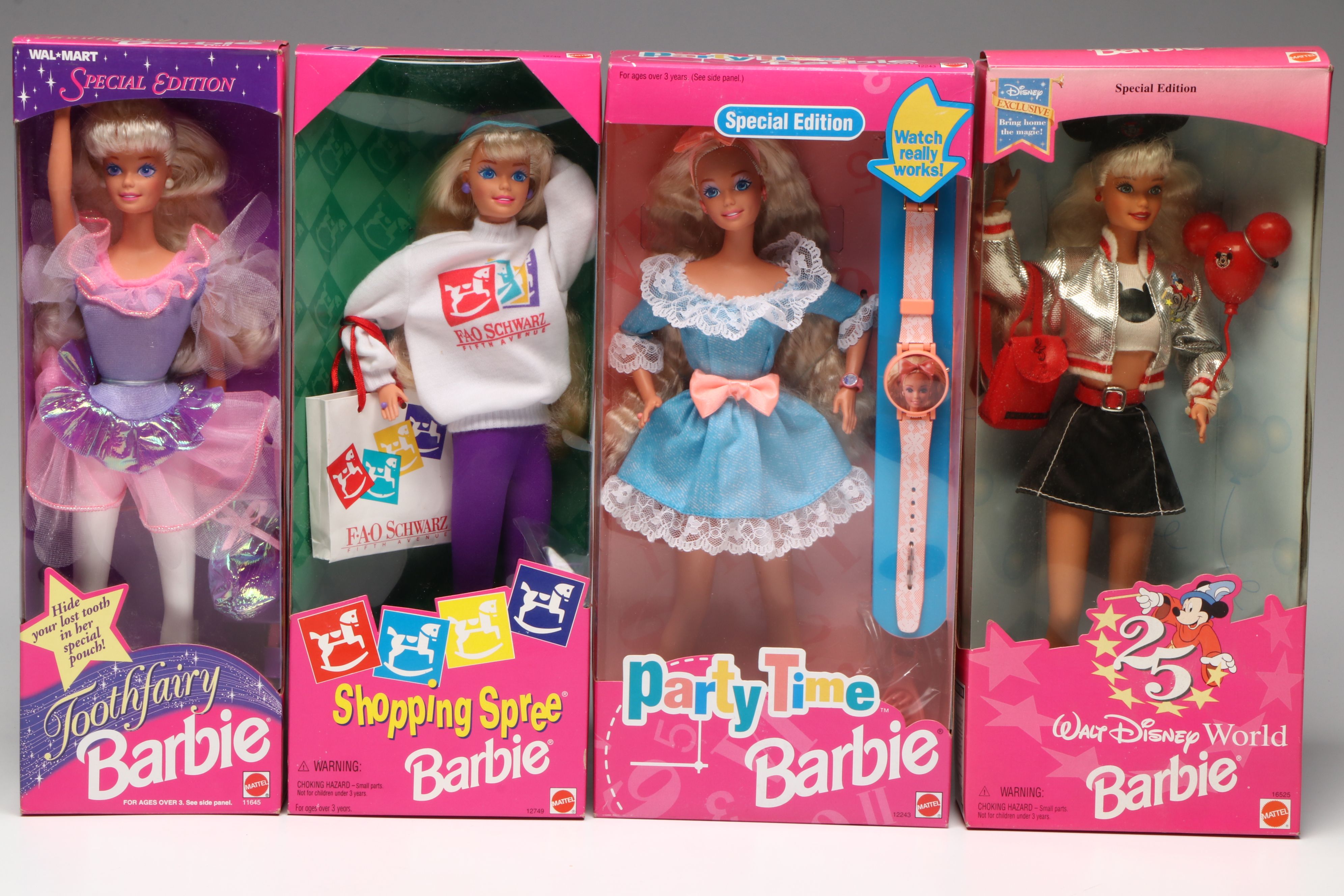 Barbie "Summer Daydreams," "Party Time," "Malt Shoppe" with More Dolls