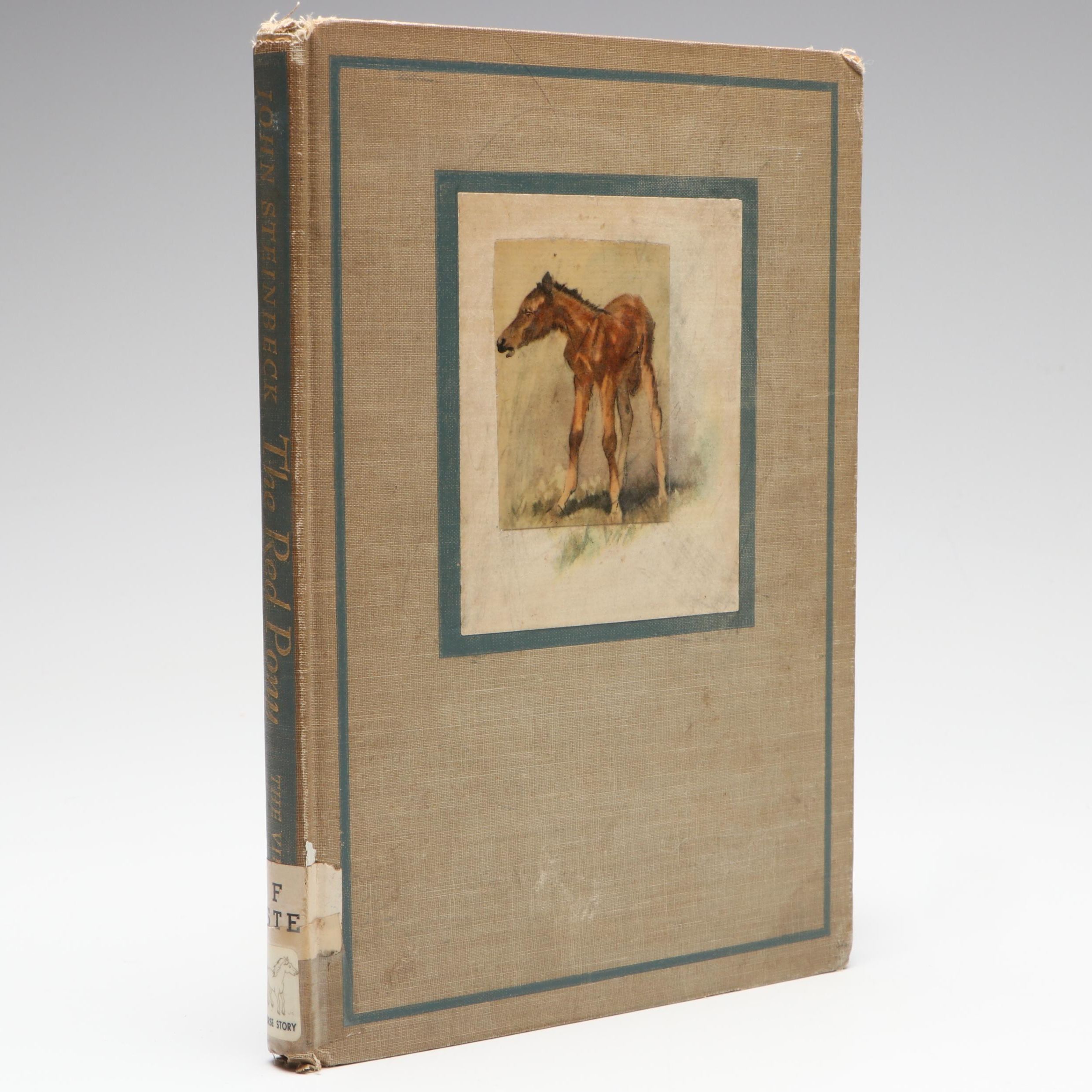 First Illustrated Edition "The Red Pony" by John Steinbeck, 1945