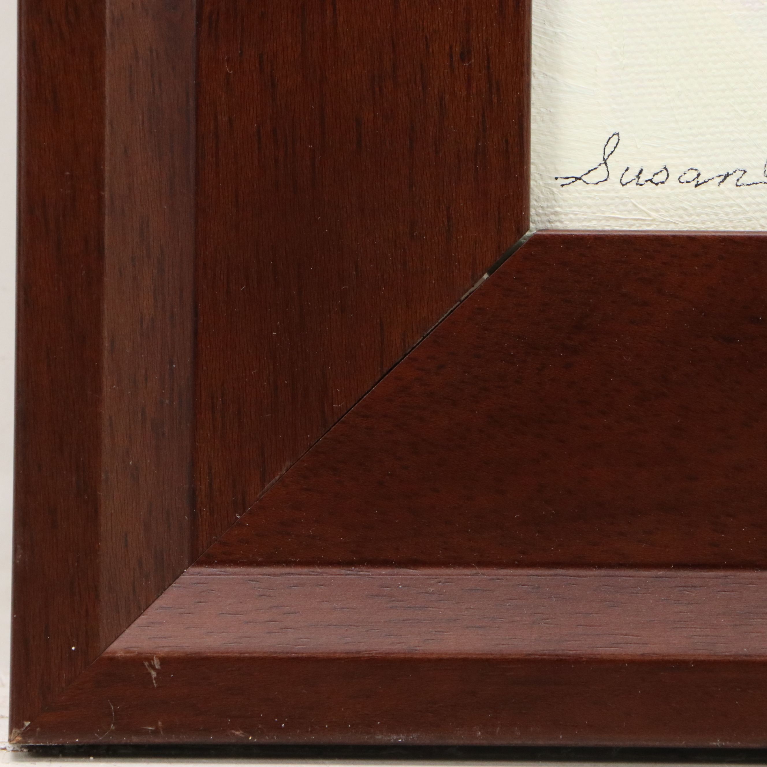 Susan Grier Oil Painting of Harvested Root Vegetables, Late 20th Century